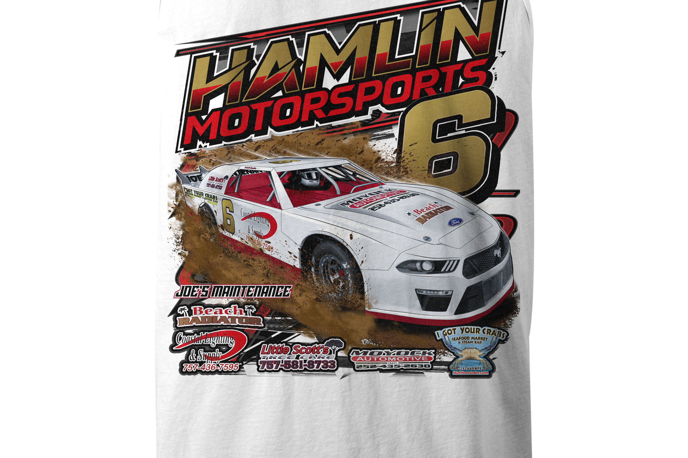Hamlin Motorsports Tank Tops