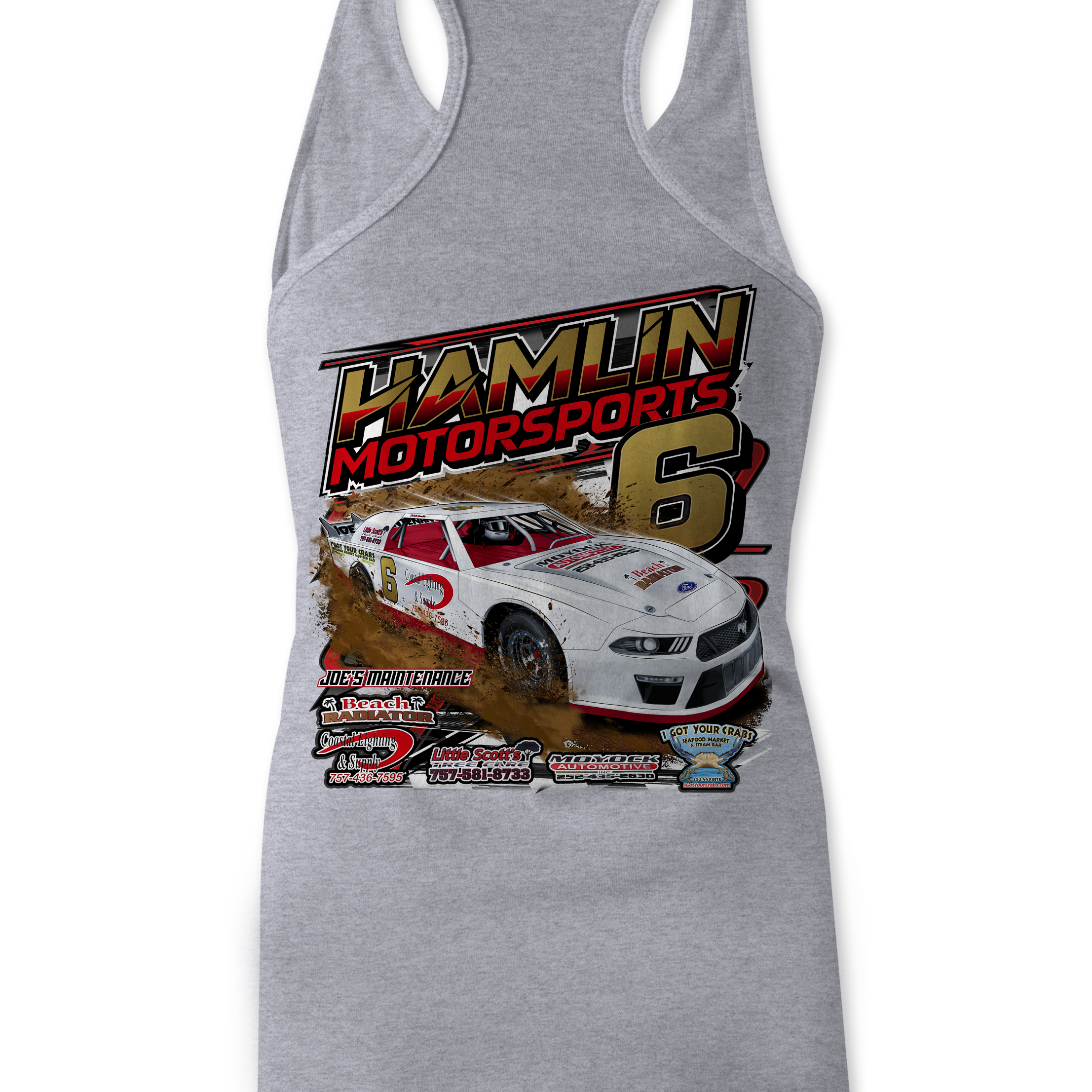 Hamlin Motorsports Tank Tops