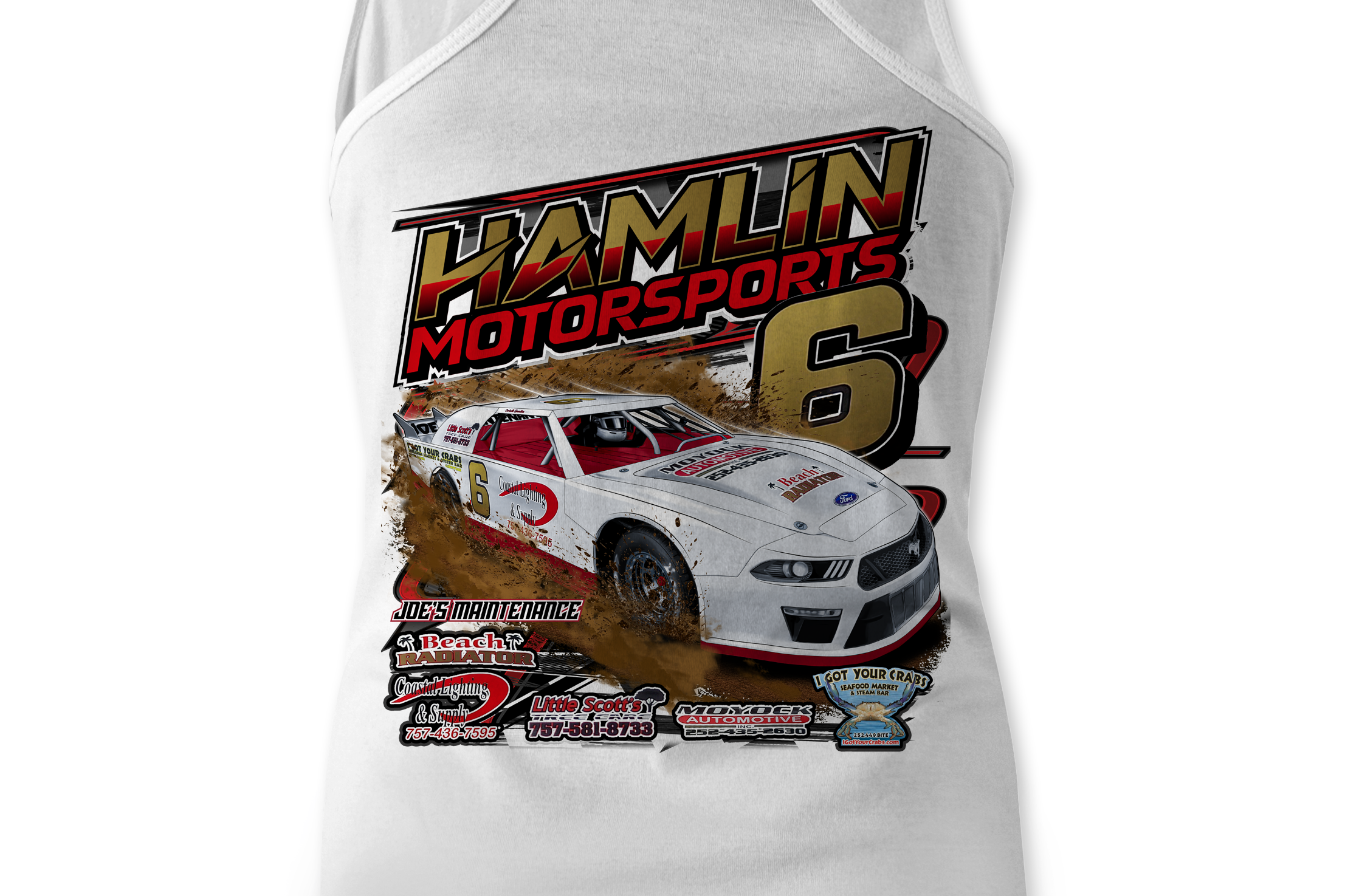 Hamlin Motorsports Tank Tops