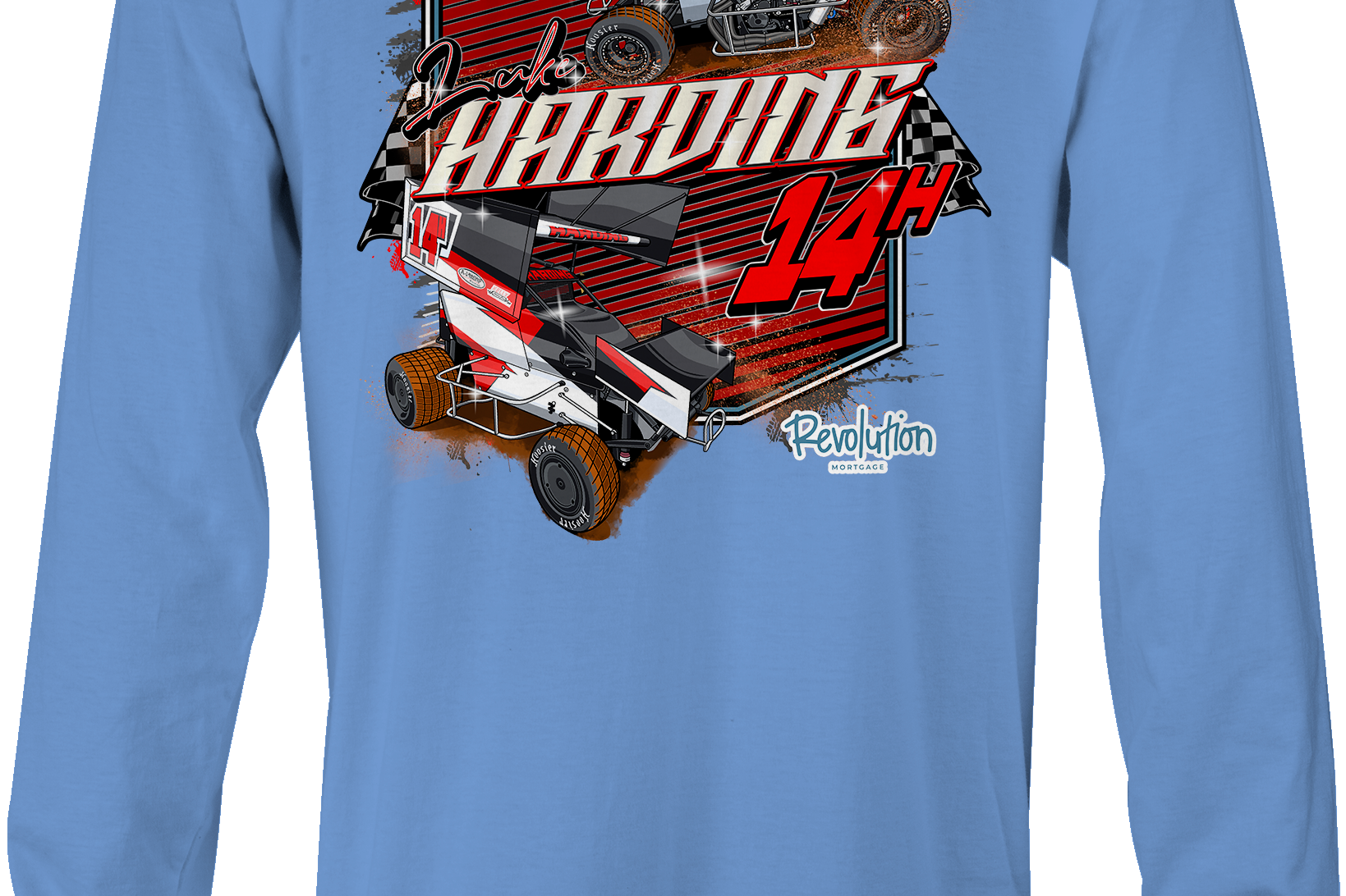 Luke Harding Long Sleeves Black Acid Apparel