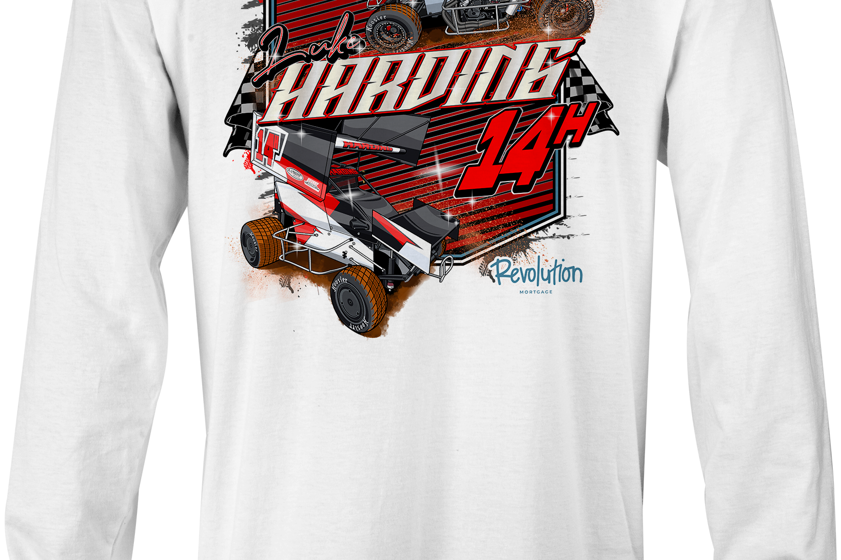 Luke Harding Long Sleeves Black Acid Apparel
