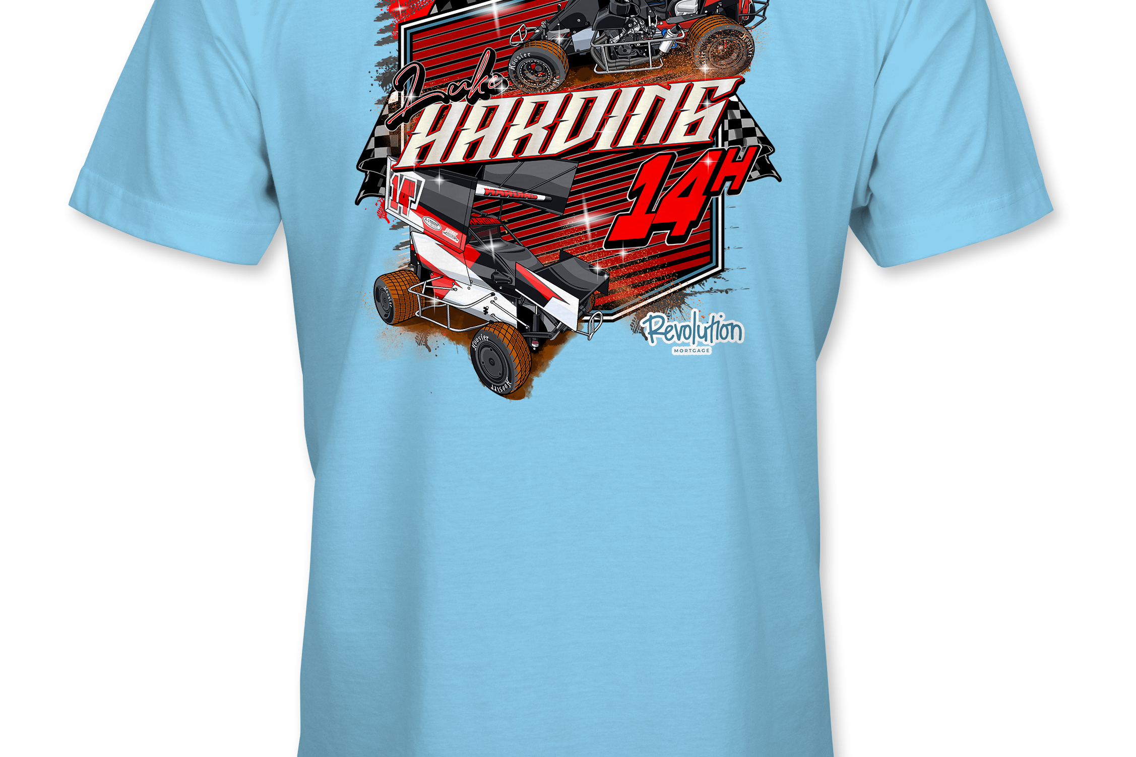 Luke Harding T-Shirts Black Acid Apparel