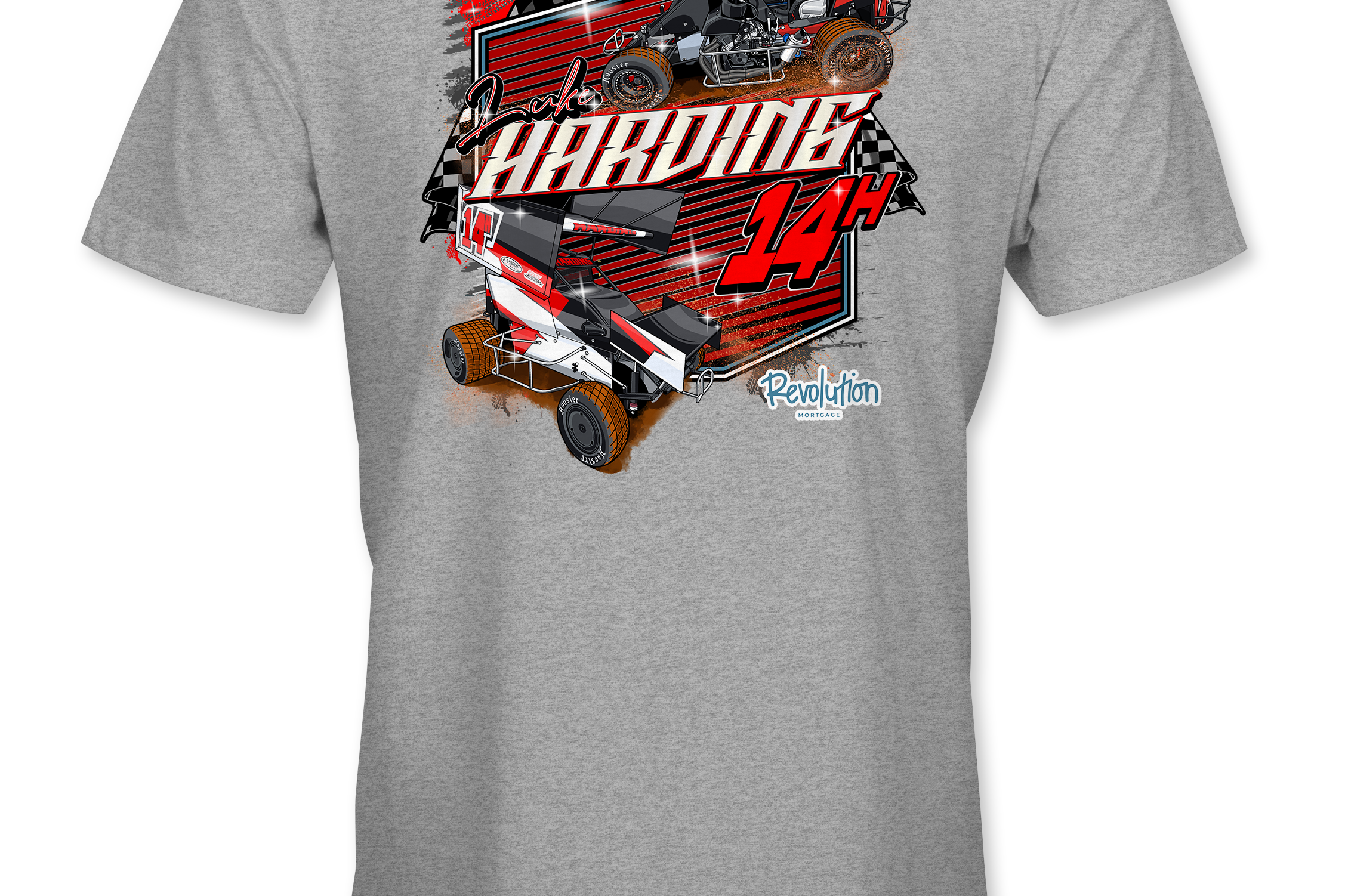 Luke Harding T-Shirts Black Acid Apparel