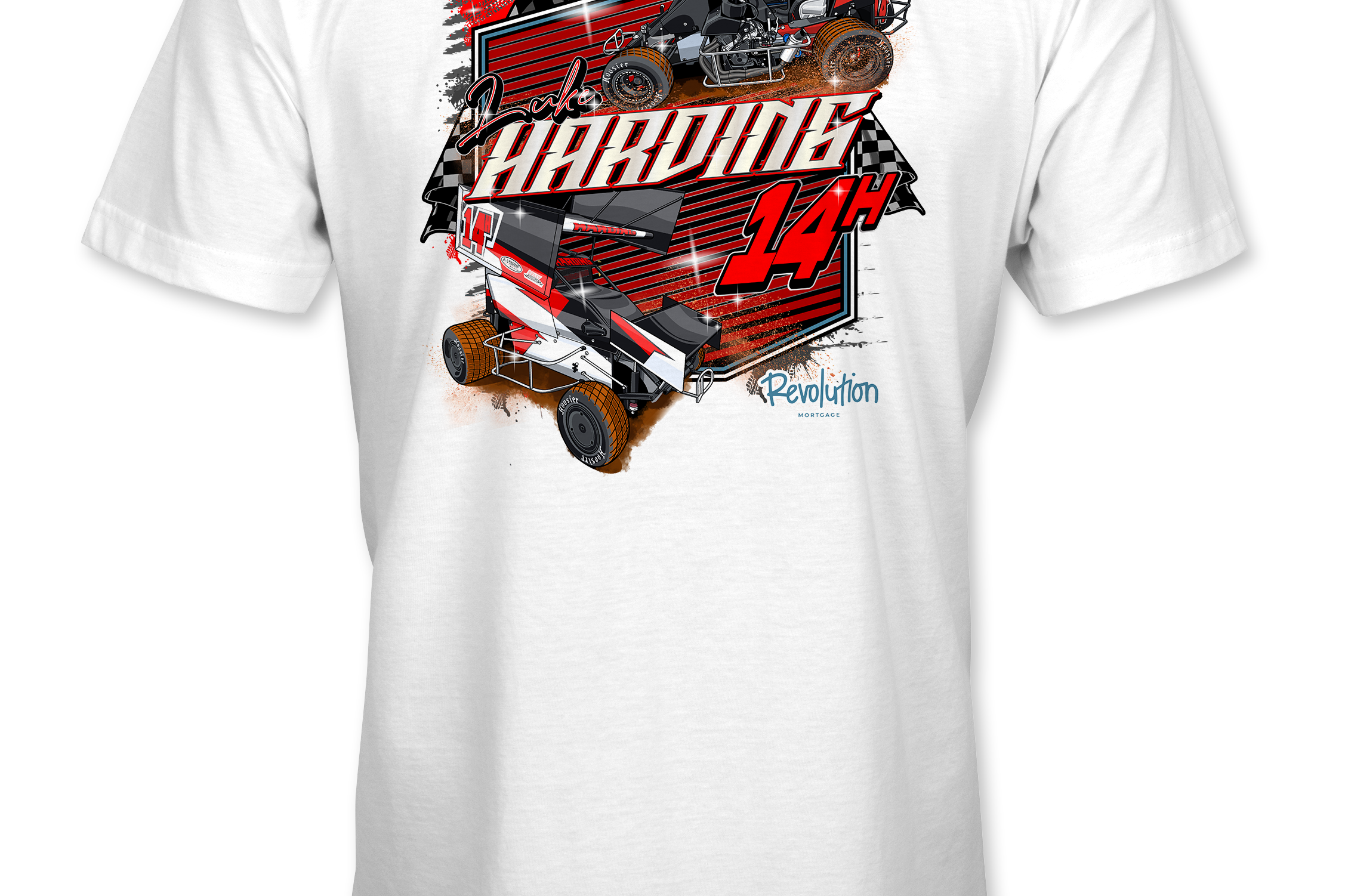 Luke Harding T-Shirts Black Acid Apparel