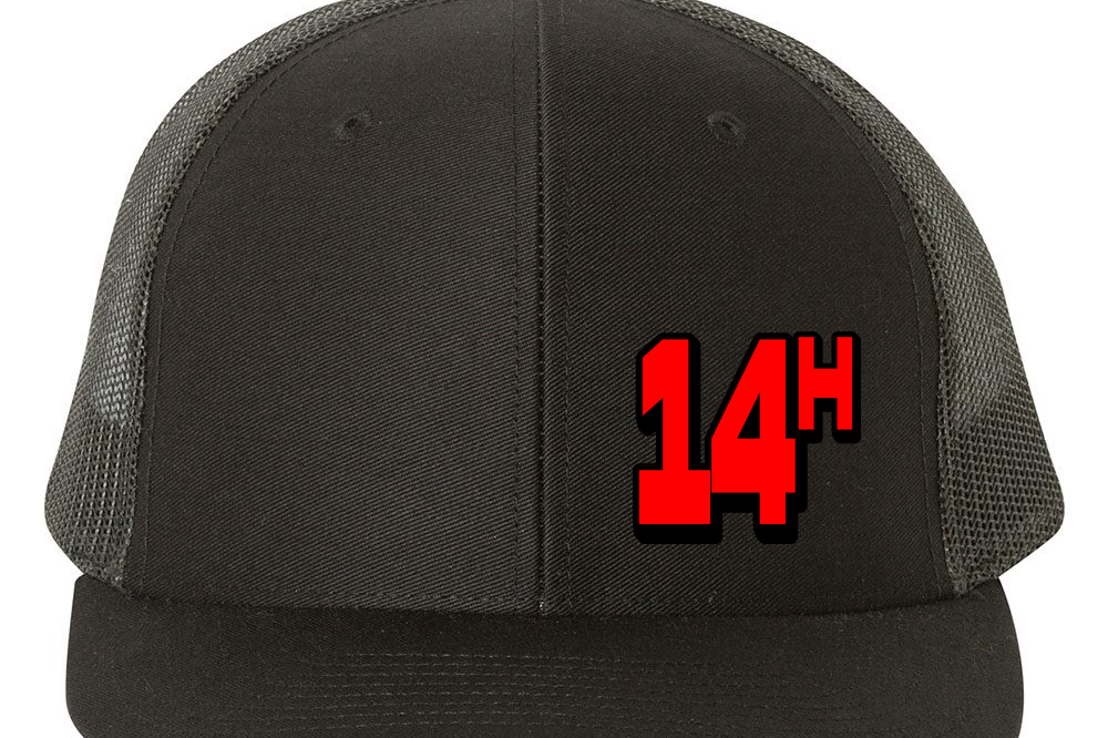 Luke Harding Hats Black Acid Apparel