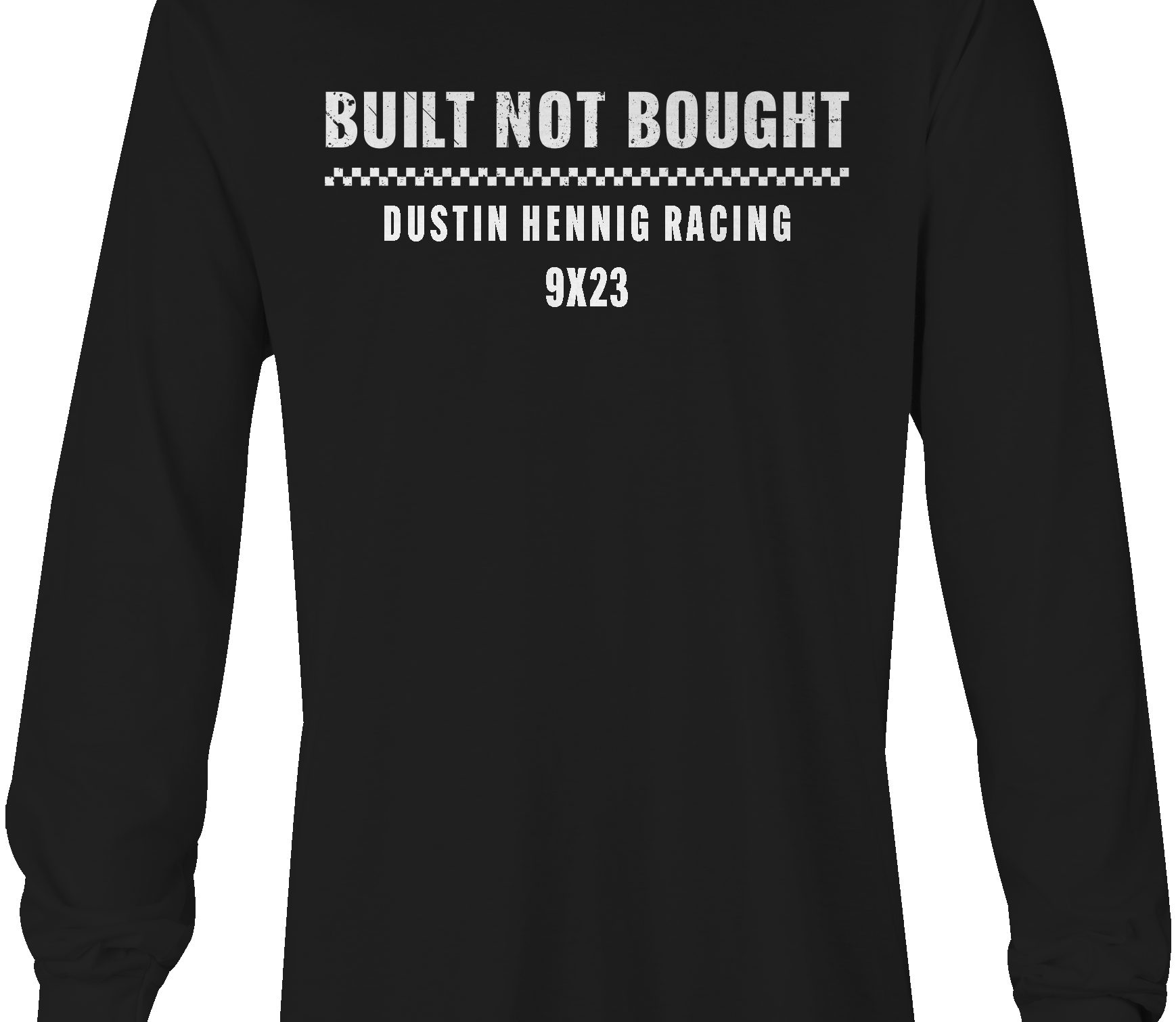 Dustin Built Dustin Hennig Built Not Bought 2026 Long Sleeves – Black Acid Apparel
