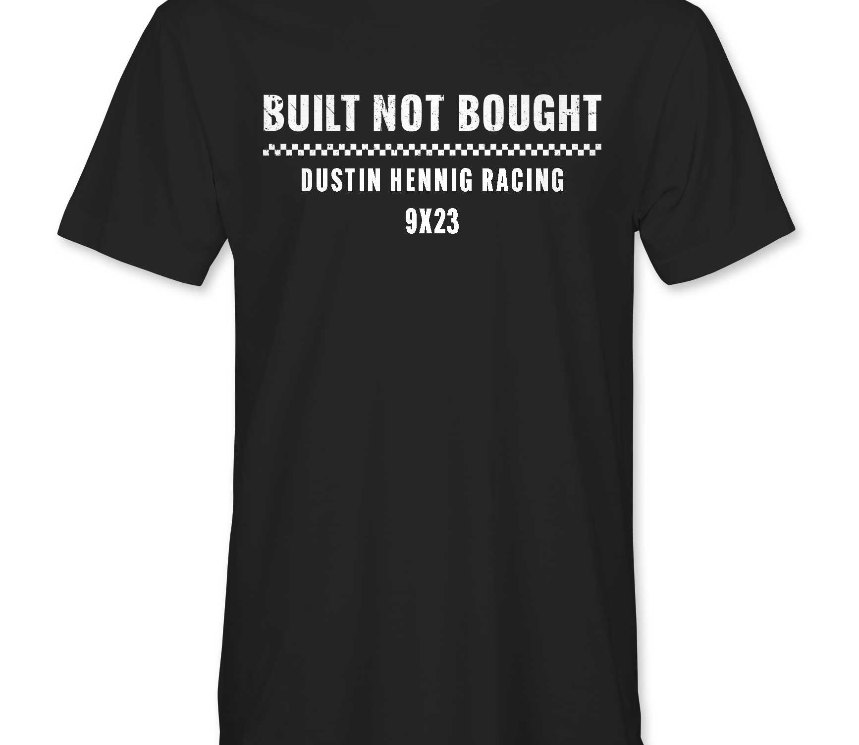 Dustin Built Dustin Hennig Built Not Bought 2026 T-Shirts – Black Acid Apparel