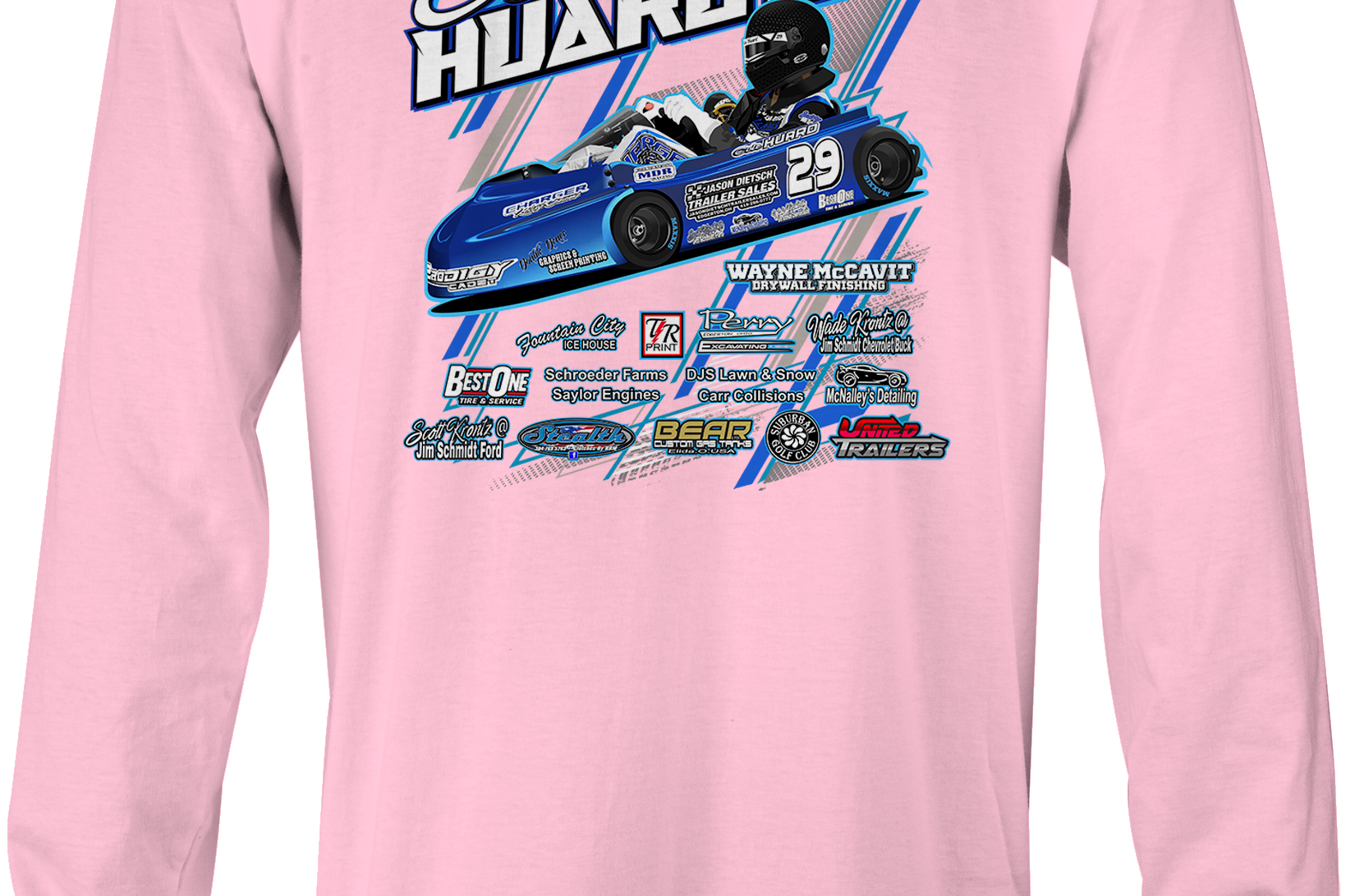 Cole Huard Long Sleeves Black Acid Apparel