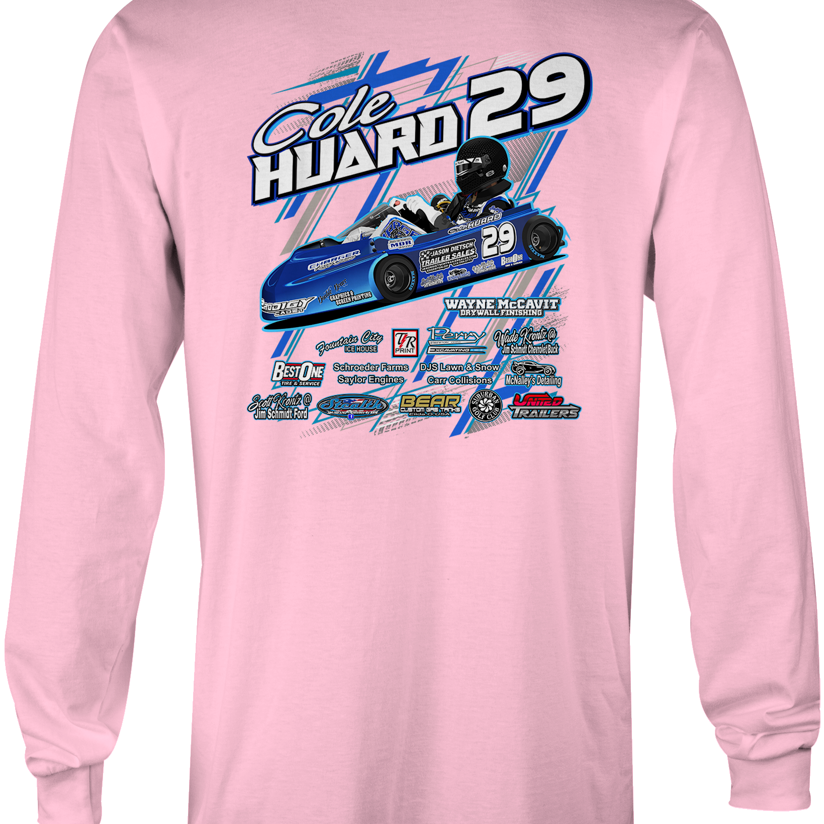 Cole Huard Long Sleeves Black Acid Apparel