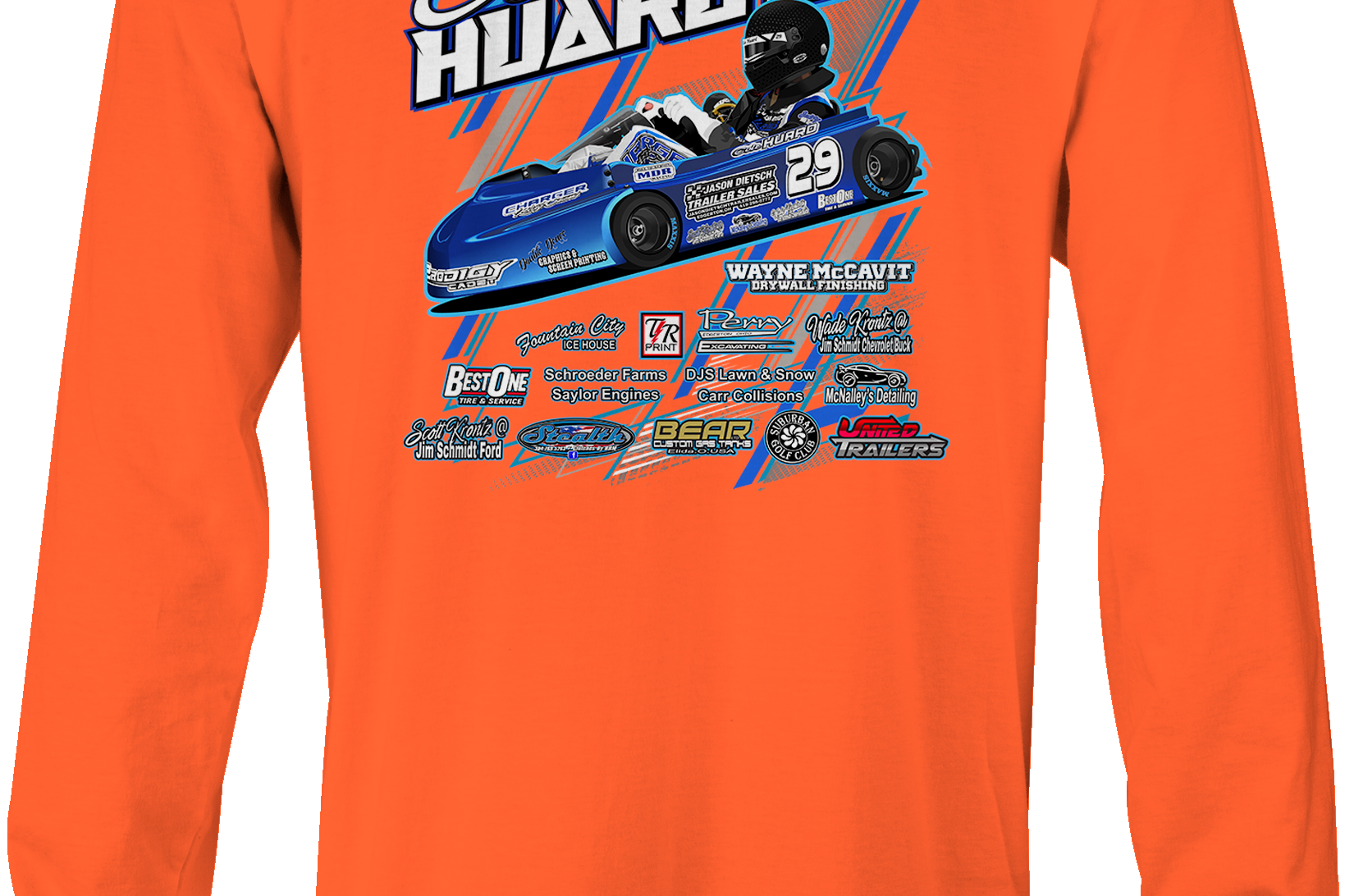Cole Huard Long Sleeves Black Acid Apparel