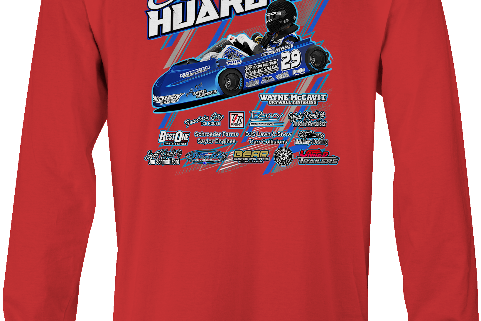 Cole Huard Long Sleeves Black Acid Apparel