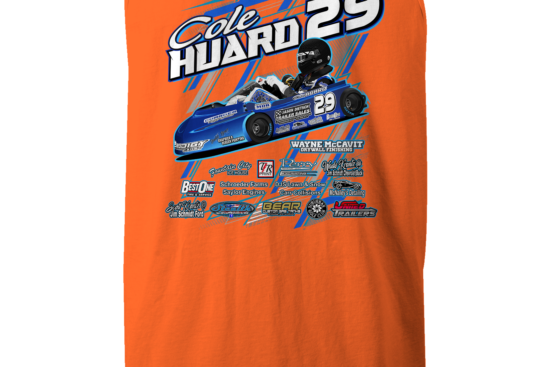 Cole Huard Tank Tops Black Acid Apparel