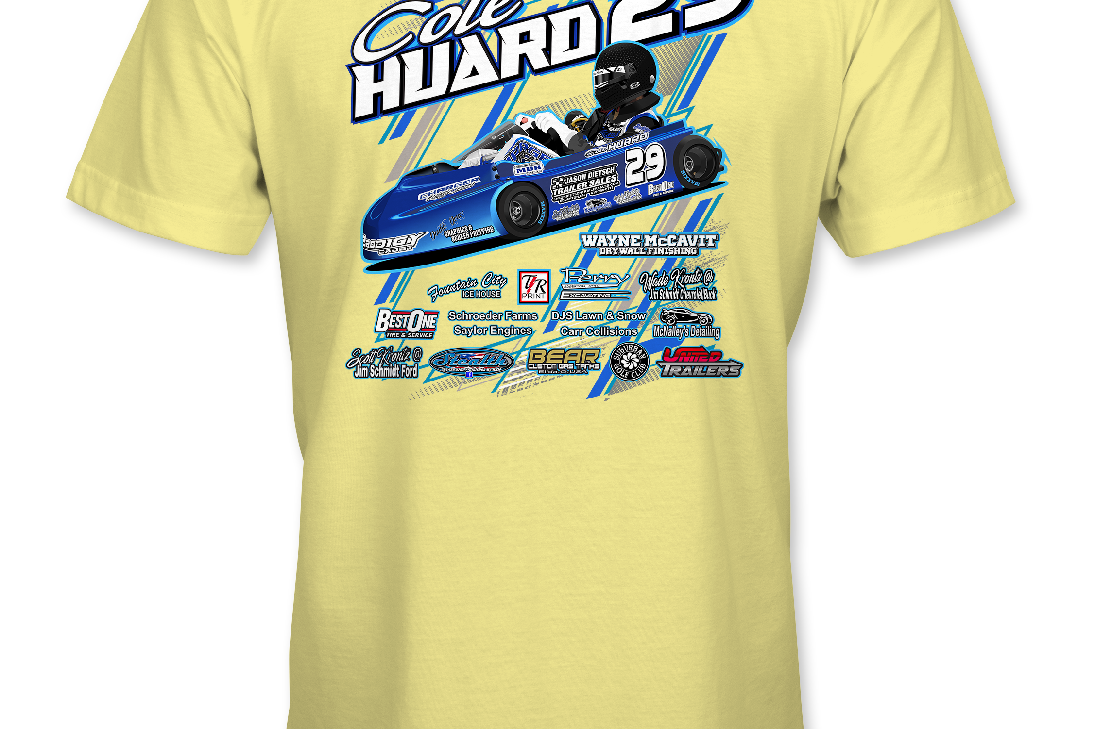 Cole Huard T-Shirts Black Acid Apparel