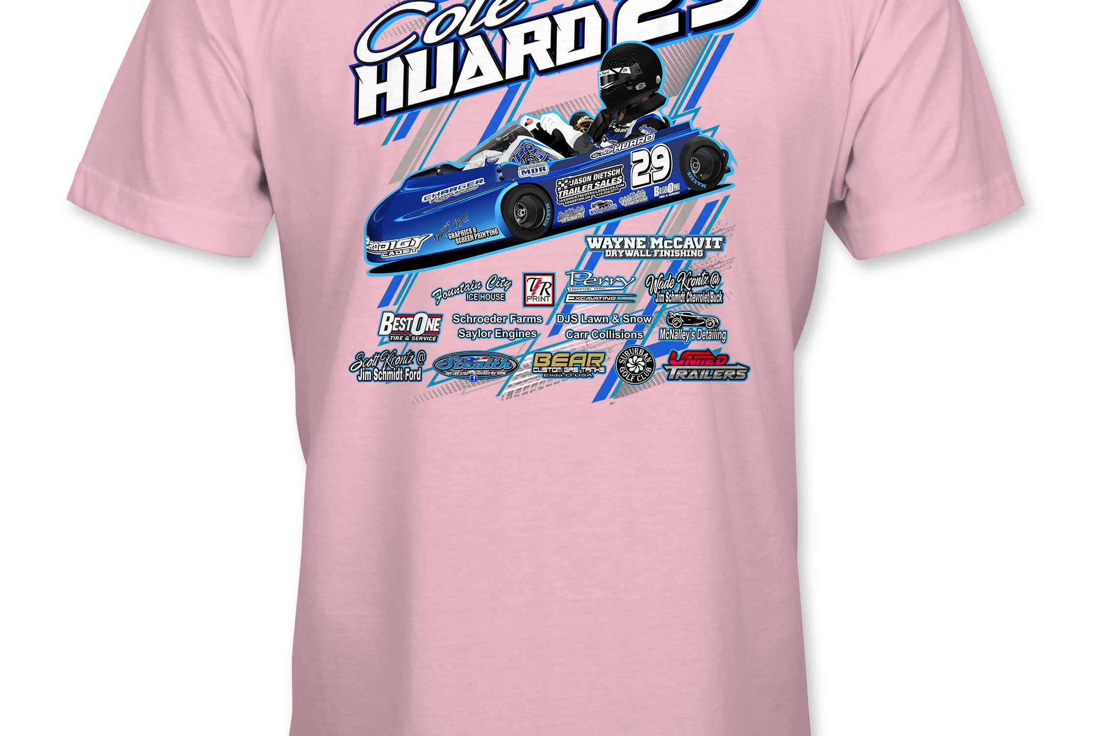 Cole Huard T-Shirts Black Acid Apparel