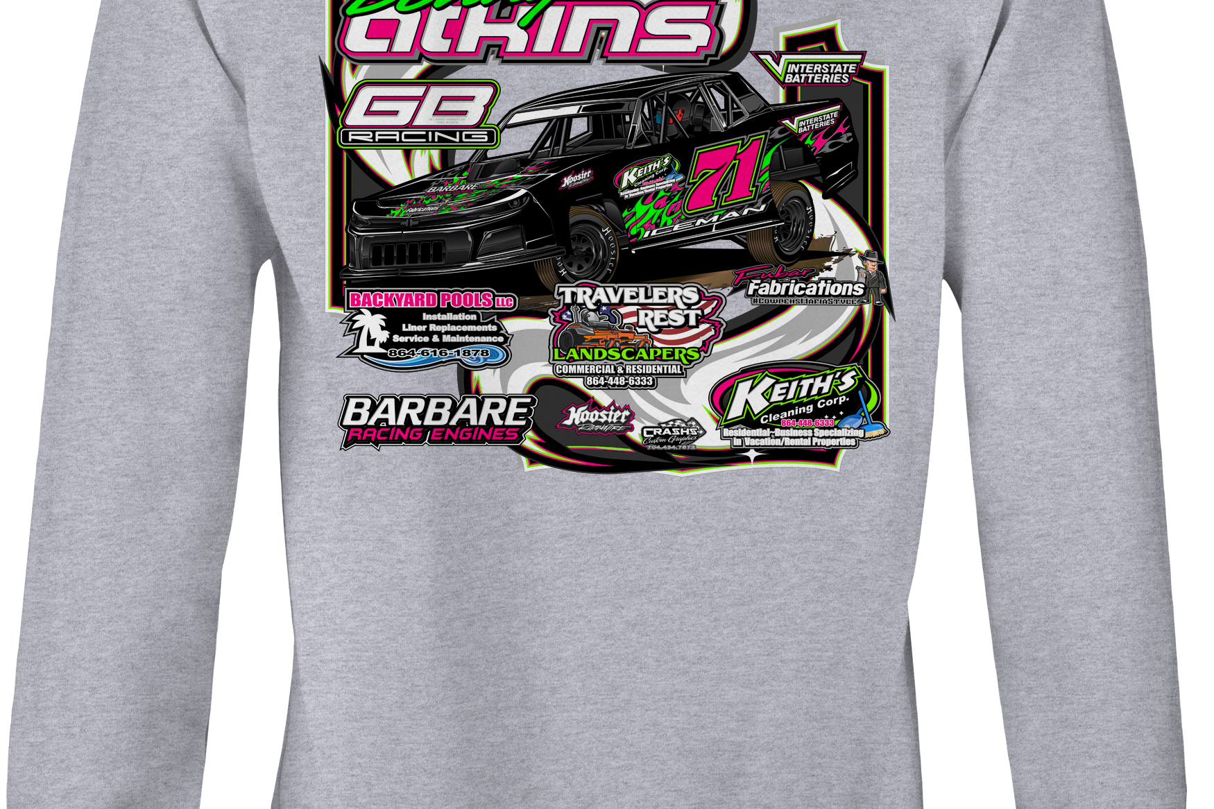 Donny Atkins 2025 Crewneck Sweatshirts
