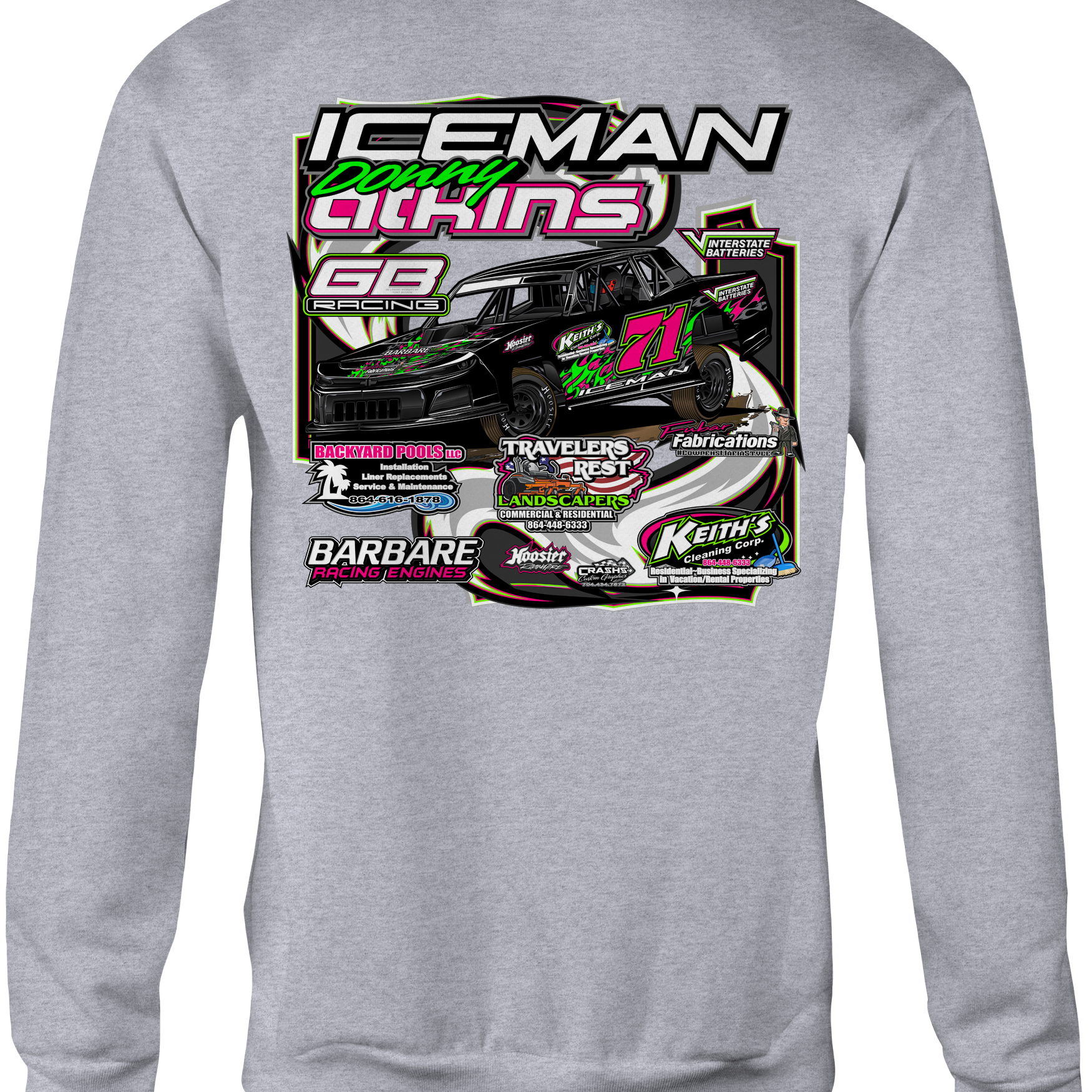 Donny Atkins 2025 Crewneck Sweatshirts