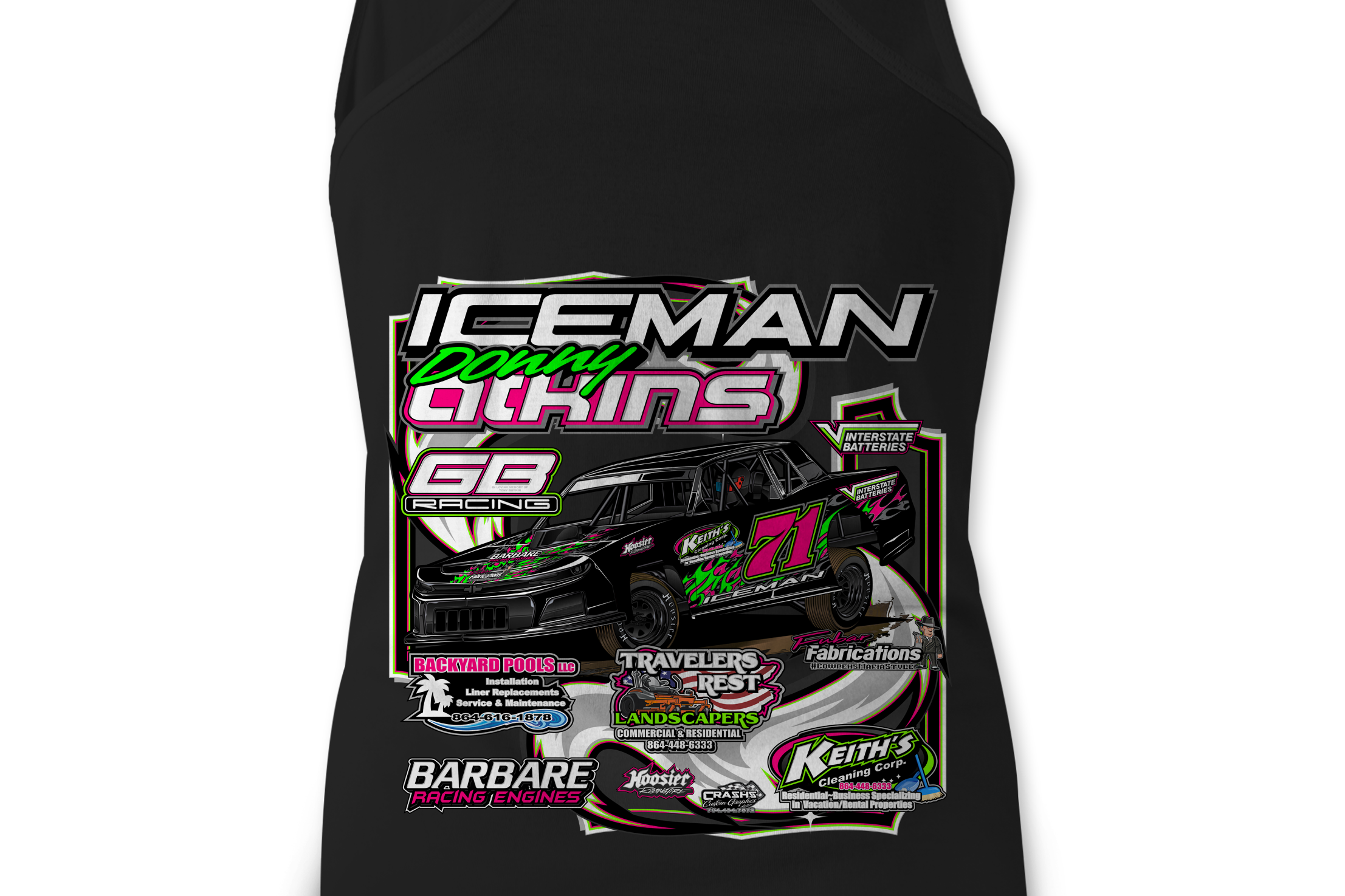 Donny Atkins 2025 Tank Tops