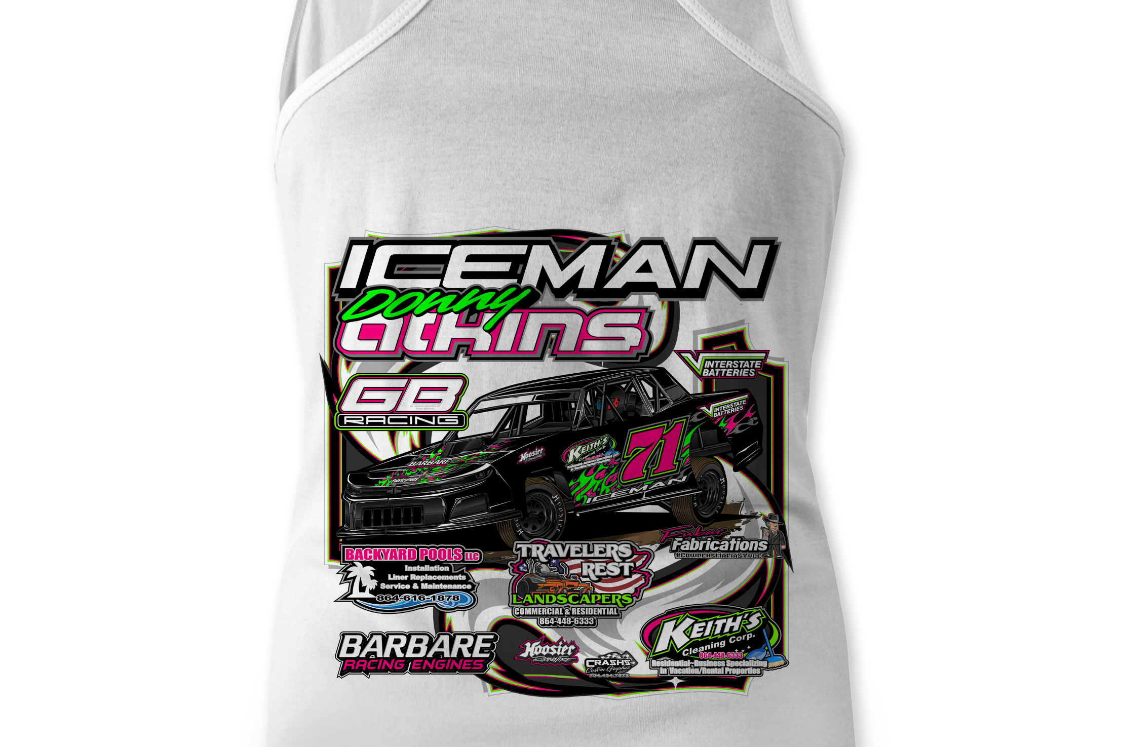 Donny Atkins 2025 Tank Tops