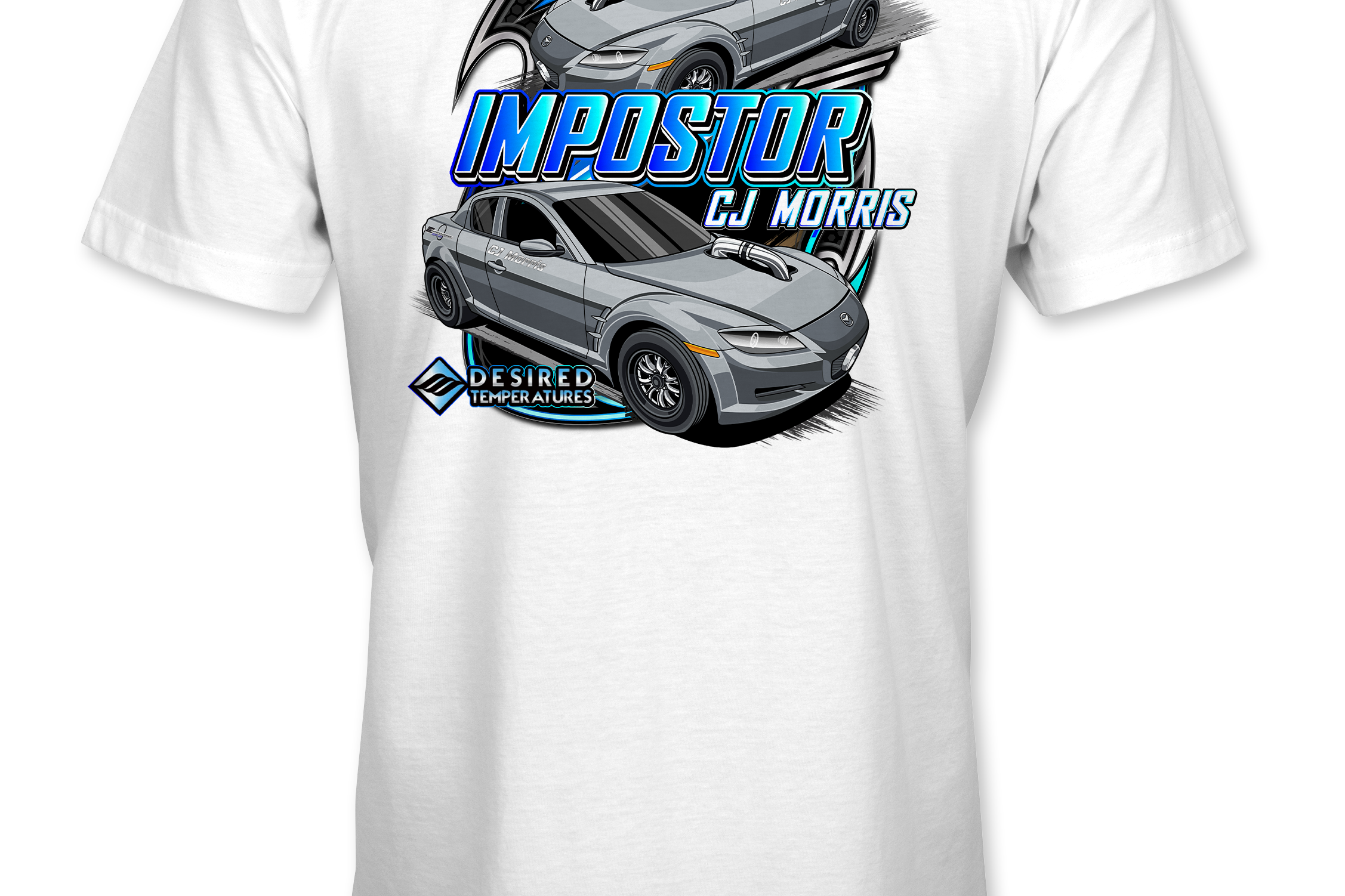 Desired Temperatures T-Shirts Black Acid Apparel