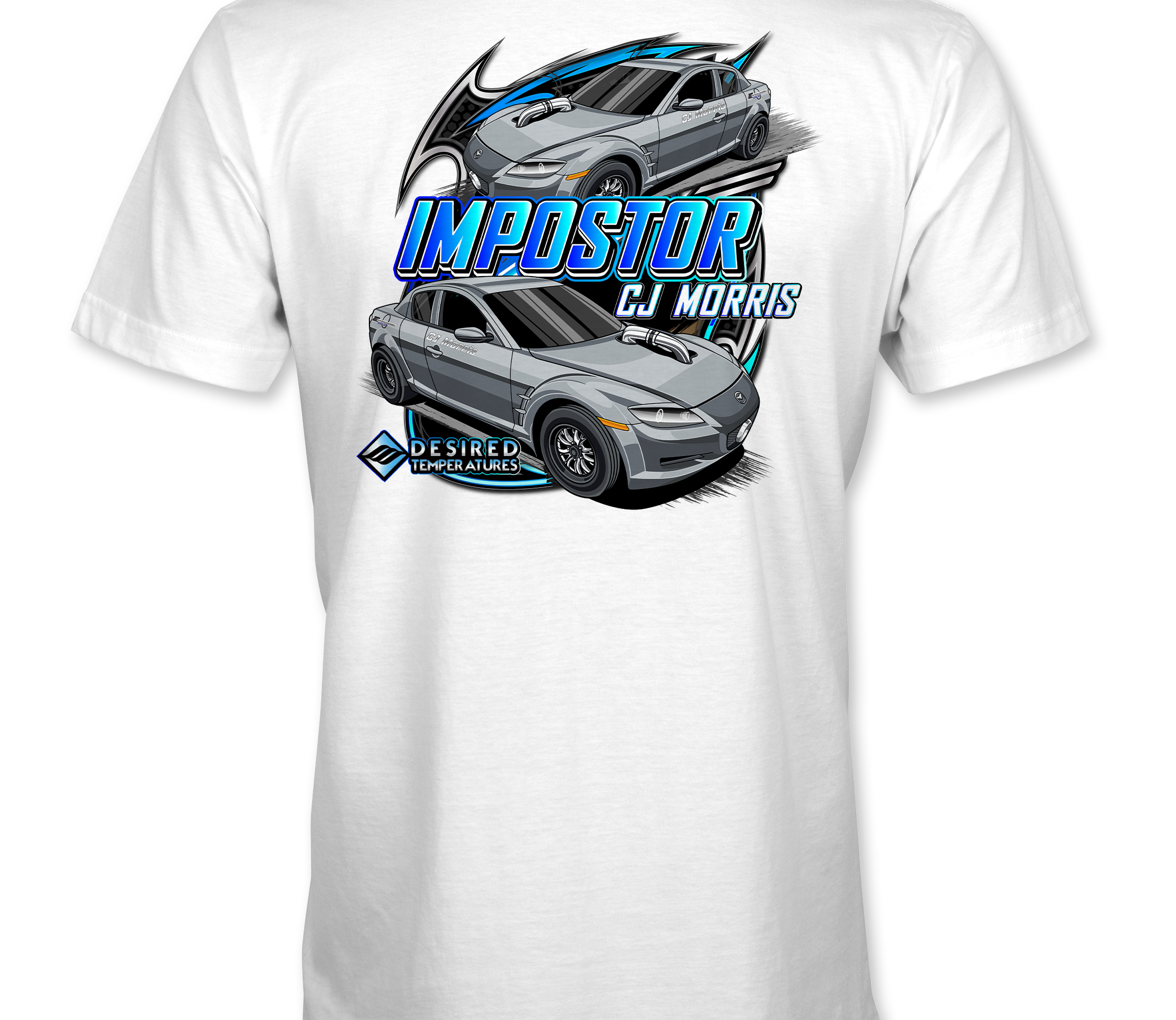 Desired Temperatures T-Shirts Black Acid Apparel