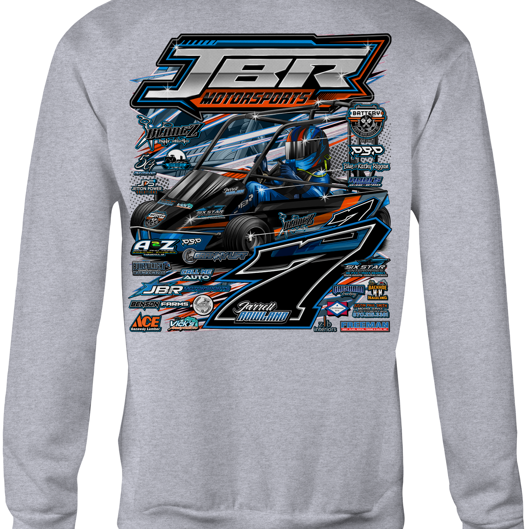 JBR Motorsports 2026 Crewneck Sweatsshirts