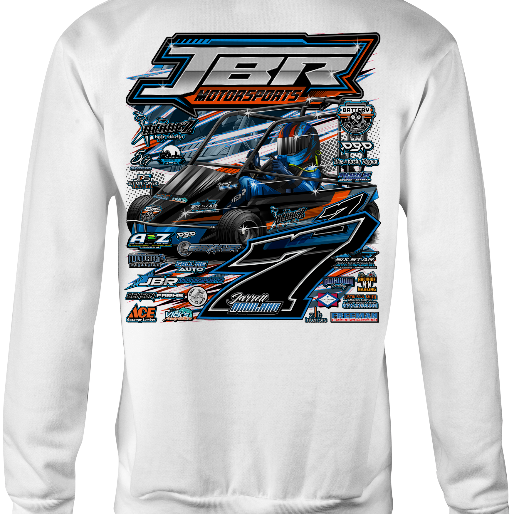 JBR Motorsports 2026 Crewneck Sweatsshirts
