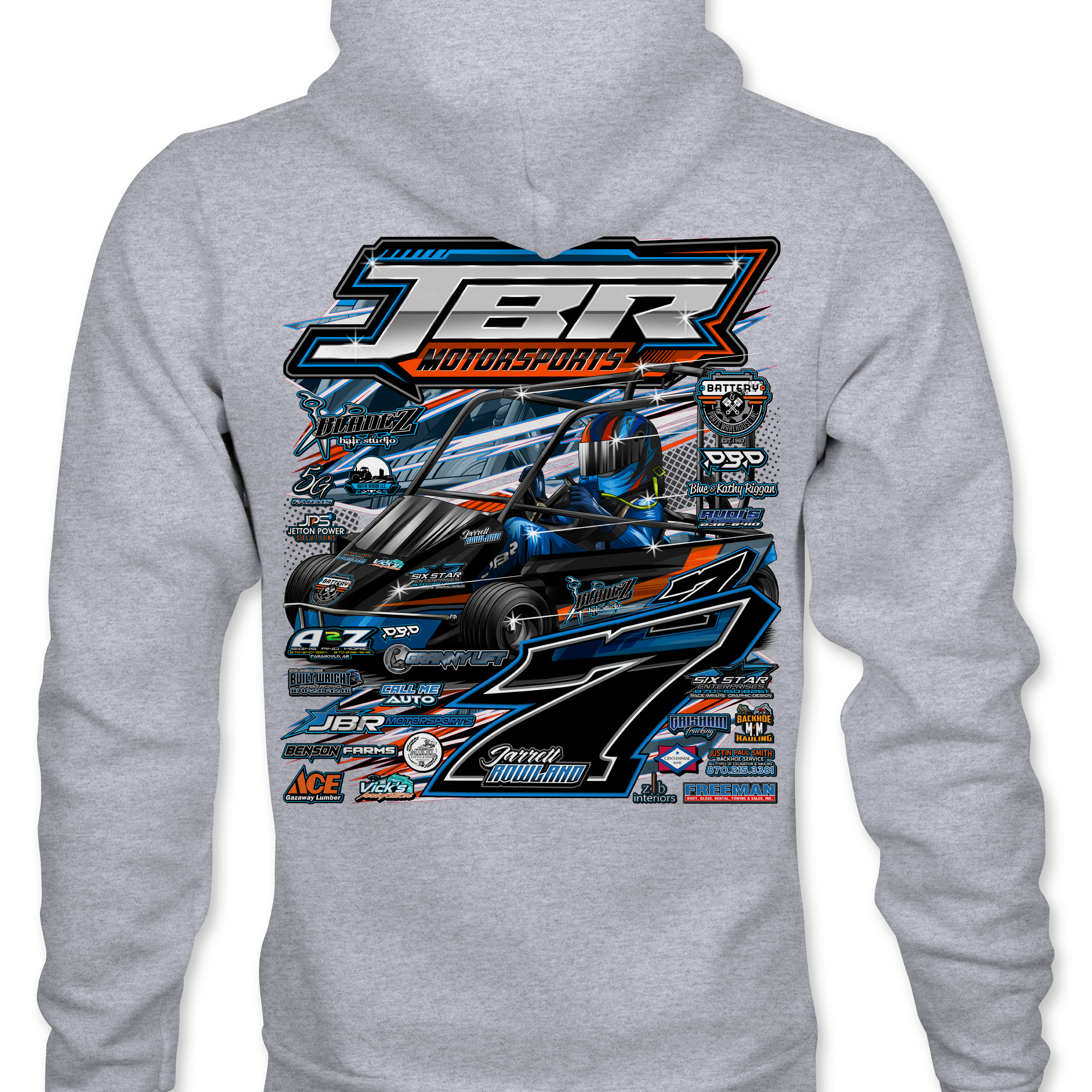 JBR Motorsports 2026 Hoodies