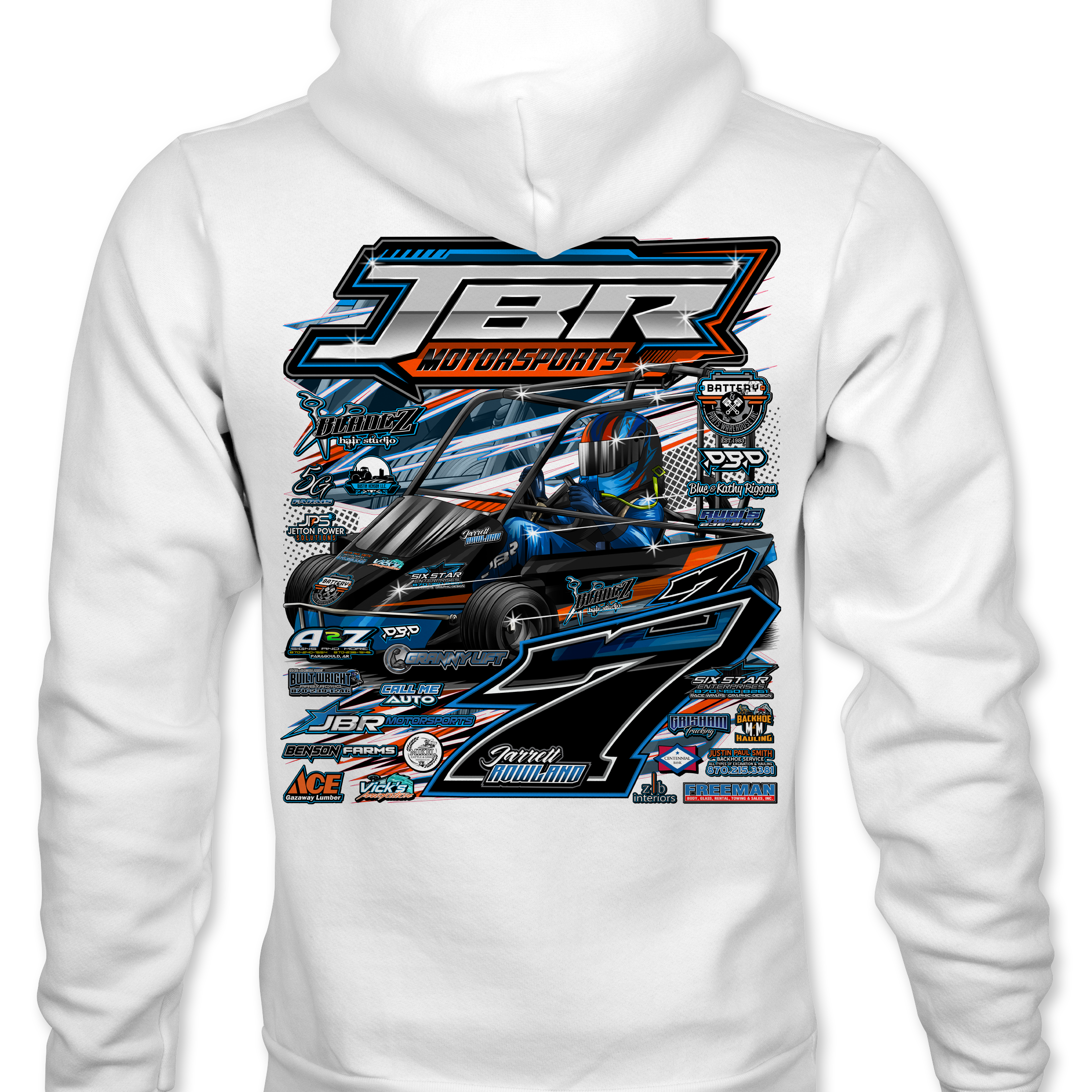 JBR Motorsports 2026 Hoodies