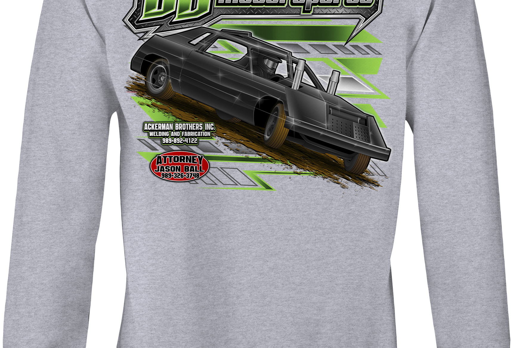 JD Motorsports Crew Neck Sweats shirts