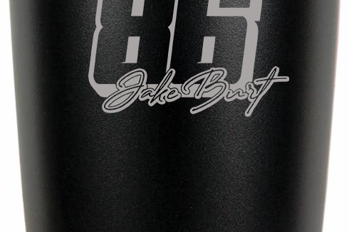 Jake Burt Tumblers Black Acid Apparel