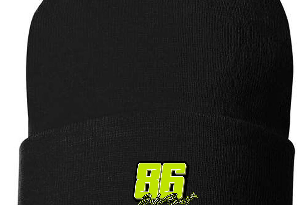 Jake Burt Beanies Black Acid Apparel