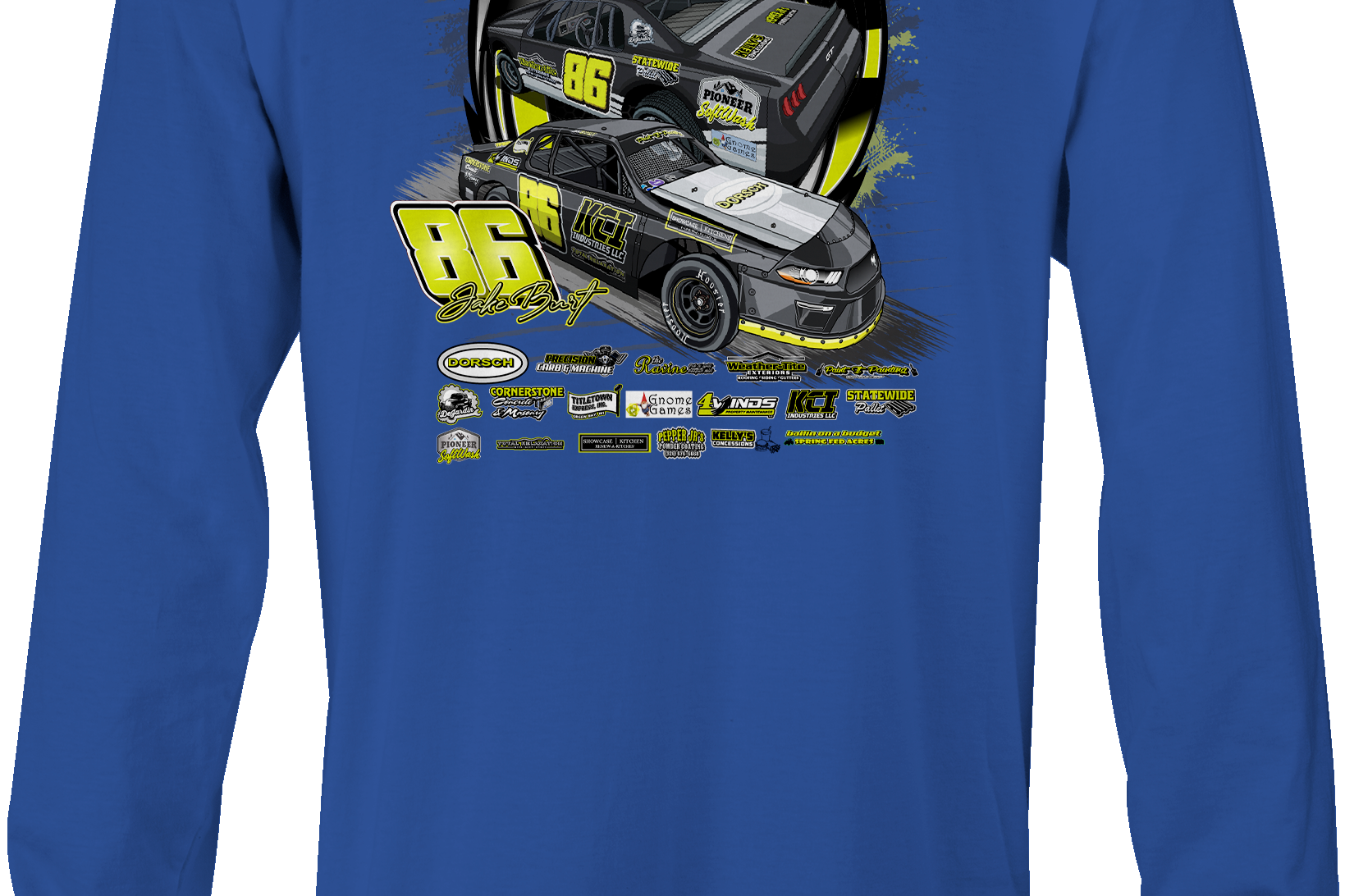 Jake Burt Long Sleeves Black Acid Apparel