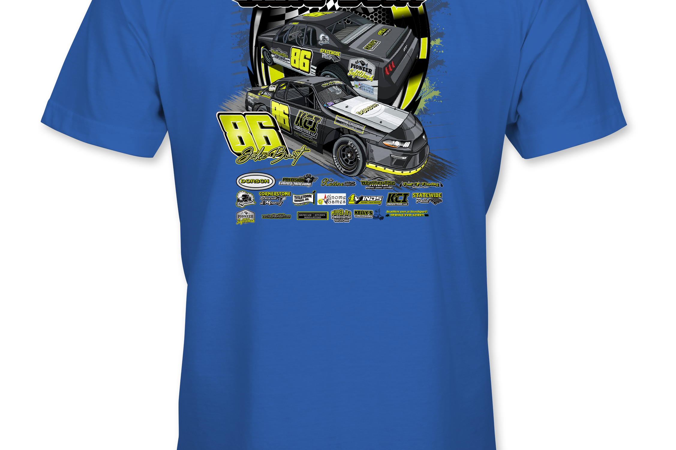 Jake Burt T-Shirts Black Acid Apparel