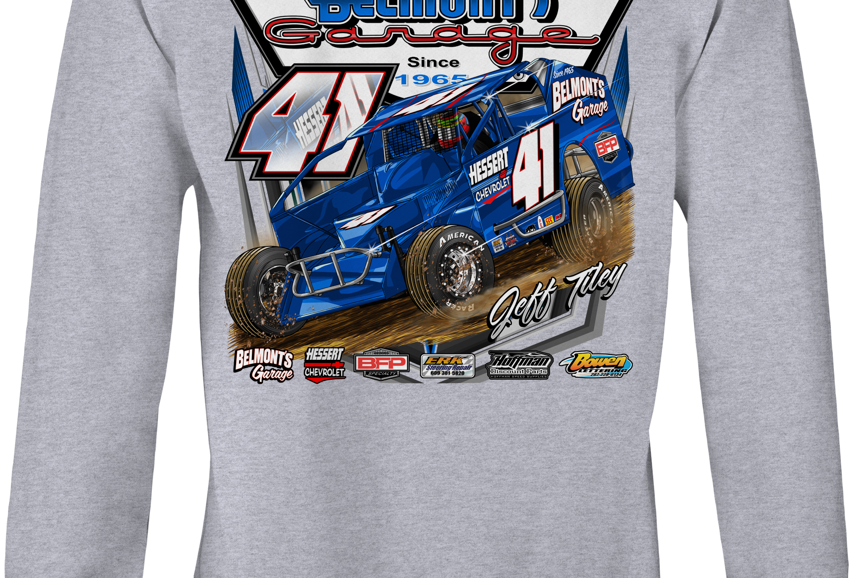 Jeff Tiley 2025 Crewneck Sweatshirts
