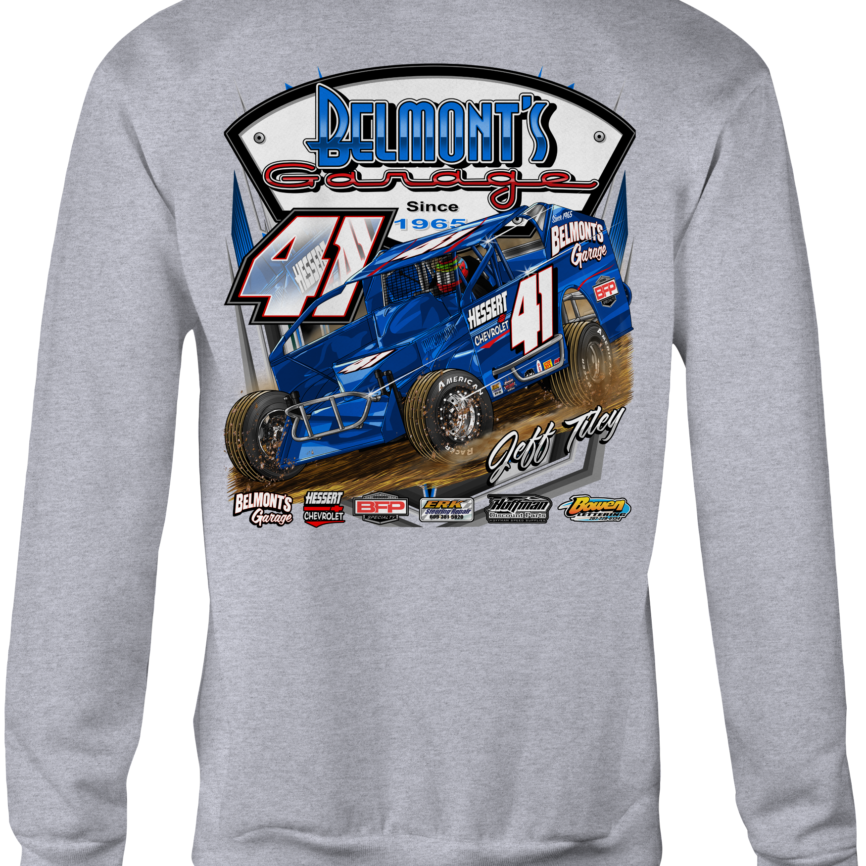 Jeff Tiley 2025 Crewneck Sweatshirts