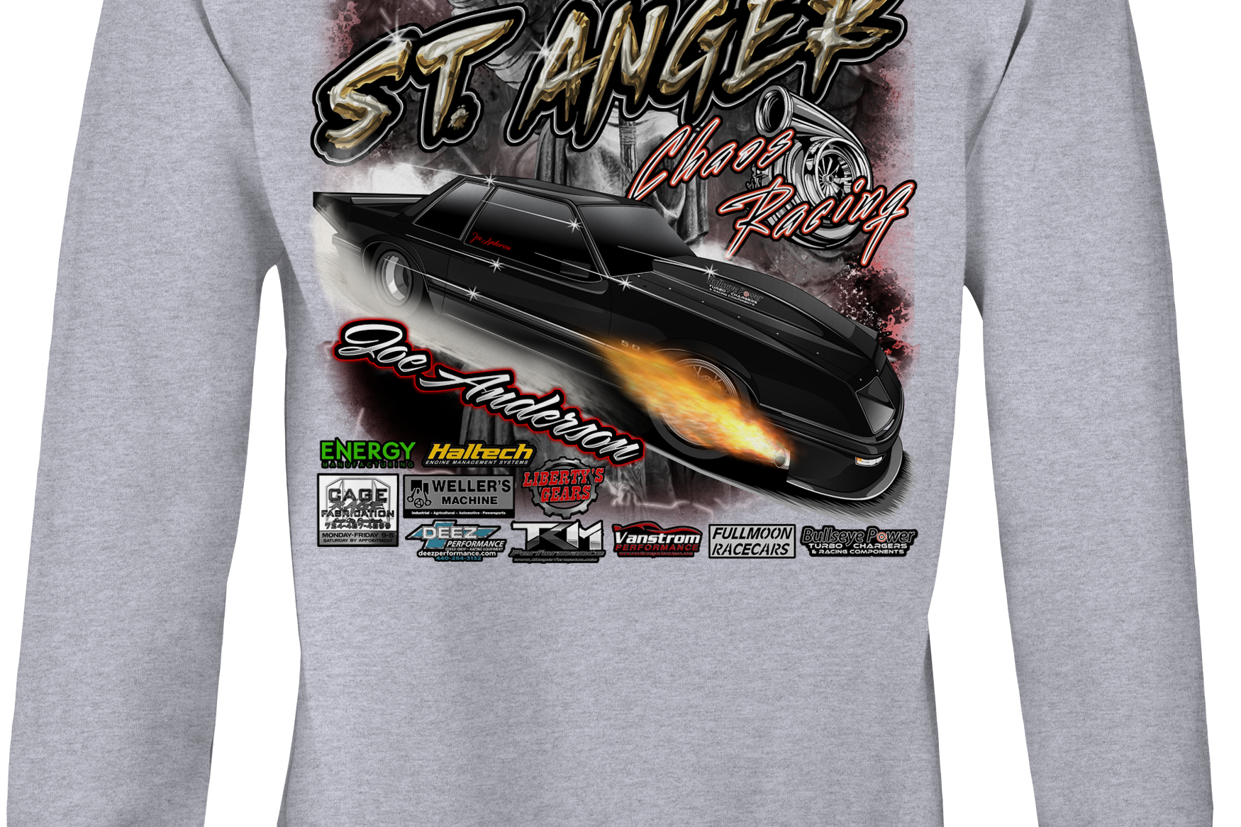 Chaos Racing Joe Anderson  Sweats shirts