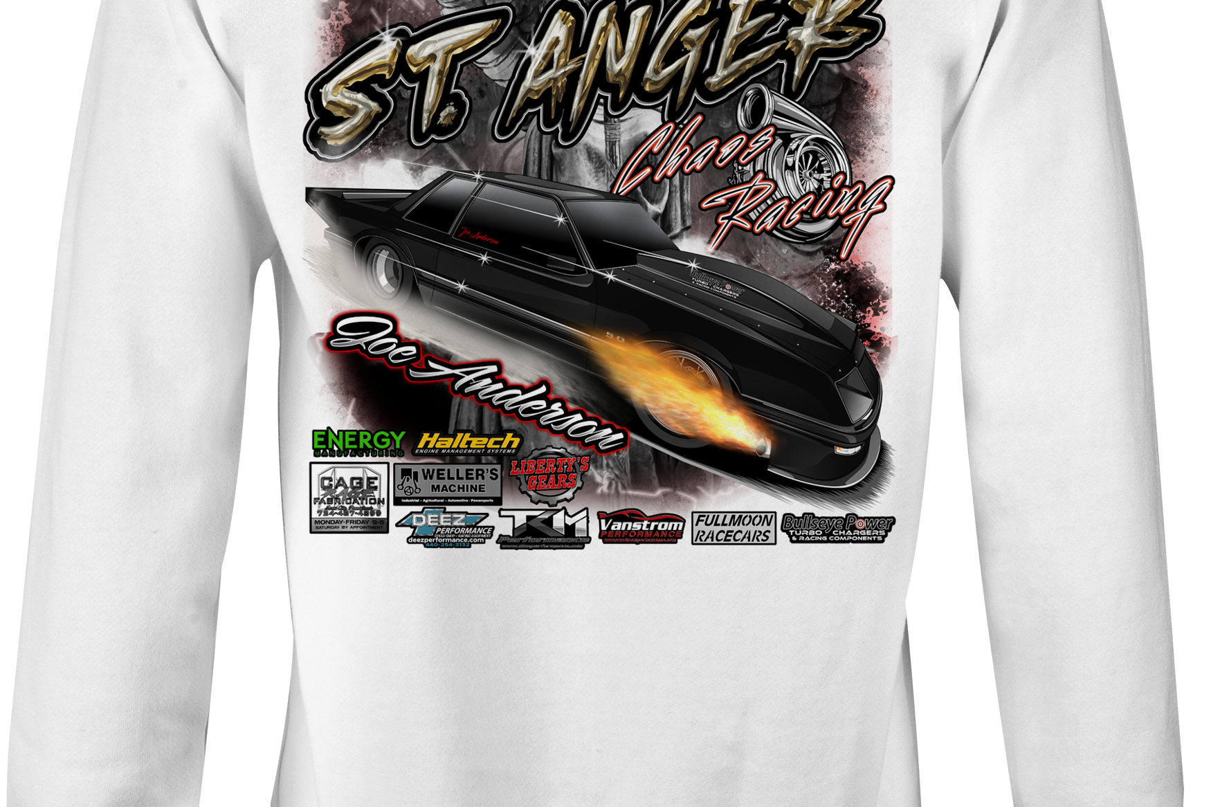 Chaos Racing Joe Anderson  Sweats shirts