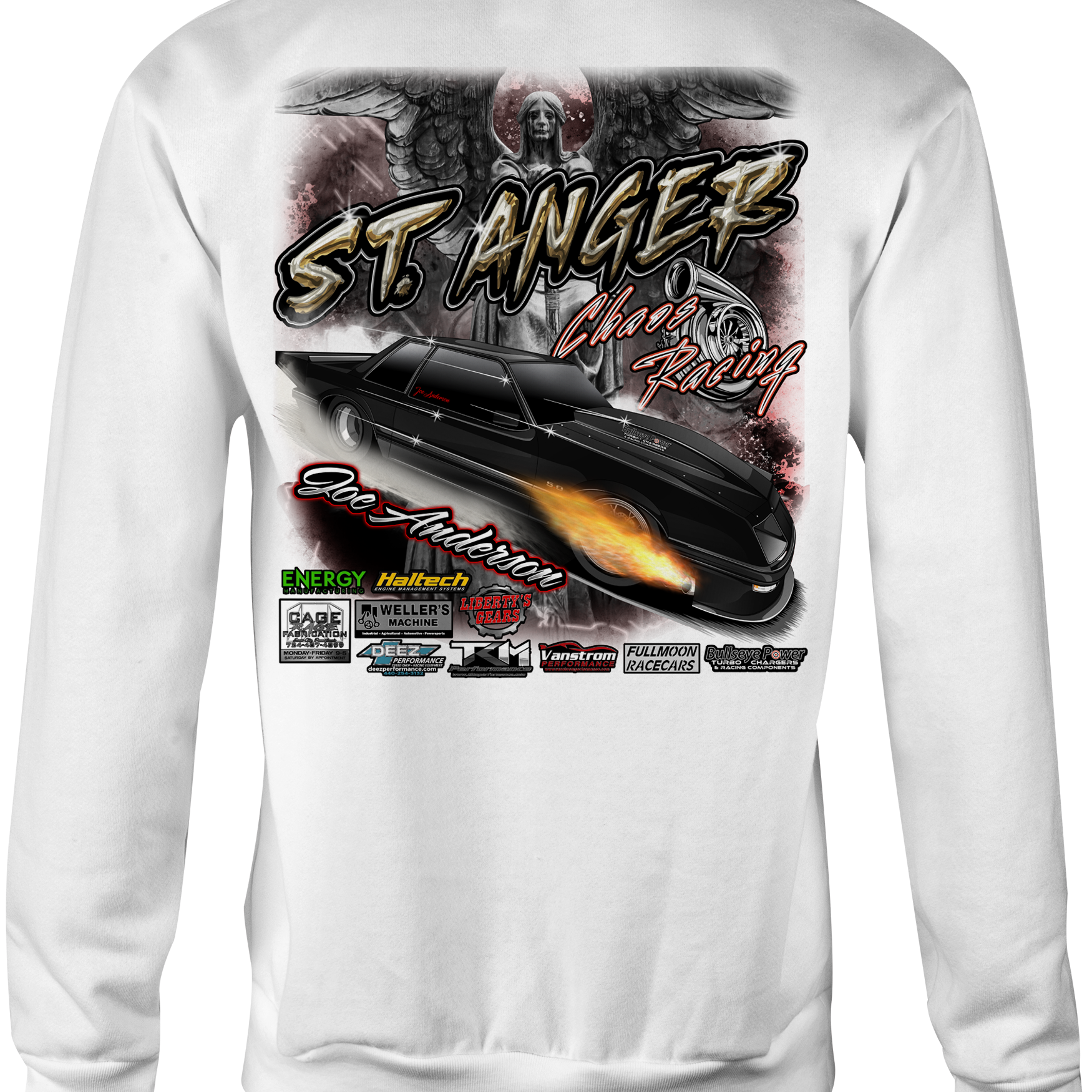 Chaos Racing Joe Anderson  Sweats shirts