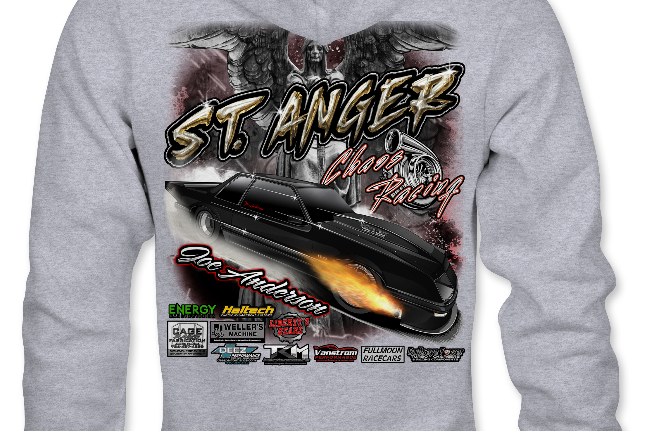 Chaos Racing Joe Anderson  Hoodies