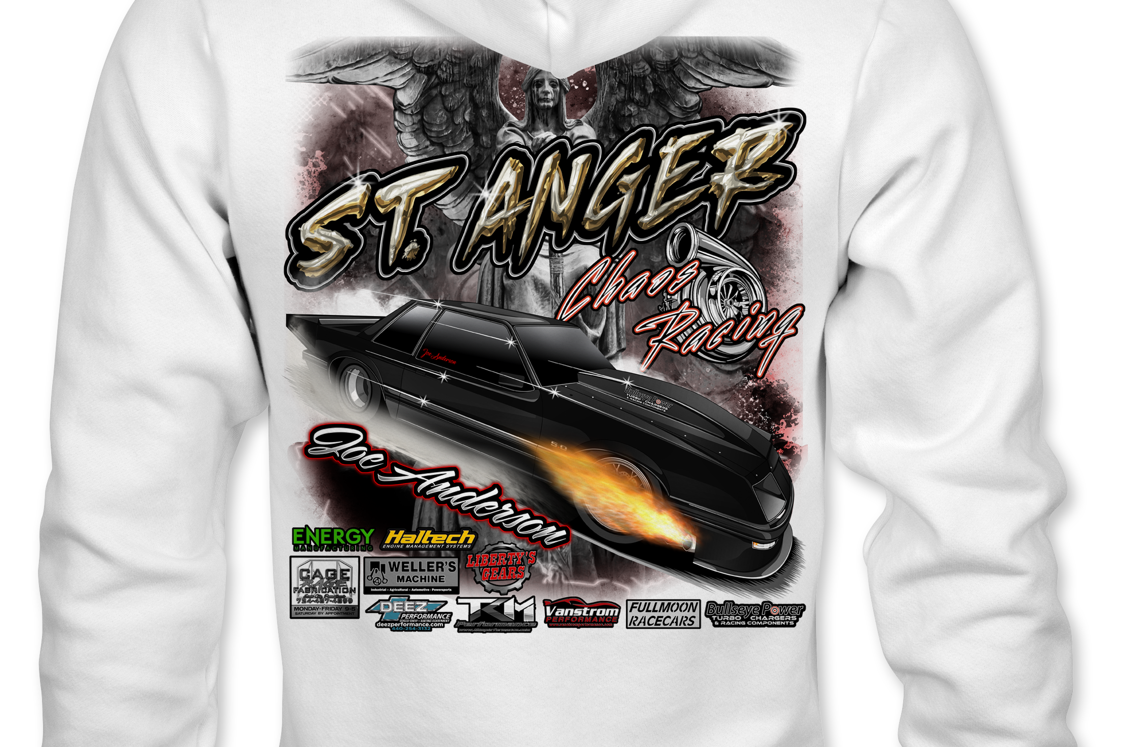 Chaos Racing Joe Anderson  Hoodies
