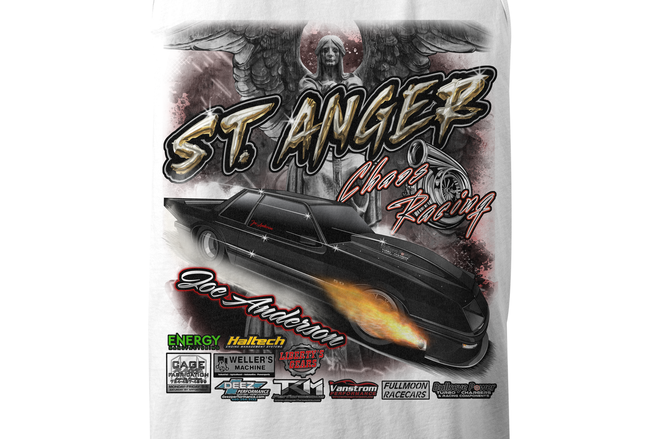 Chaos Racing Joe Anderson Tank Tops