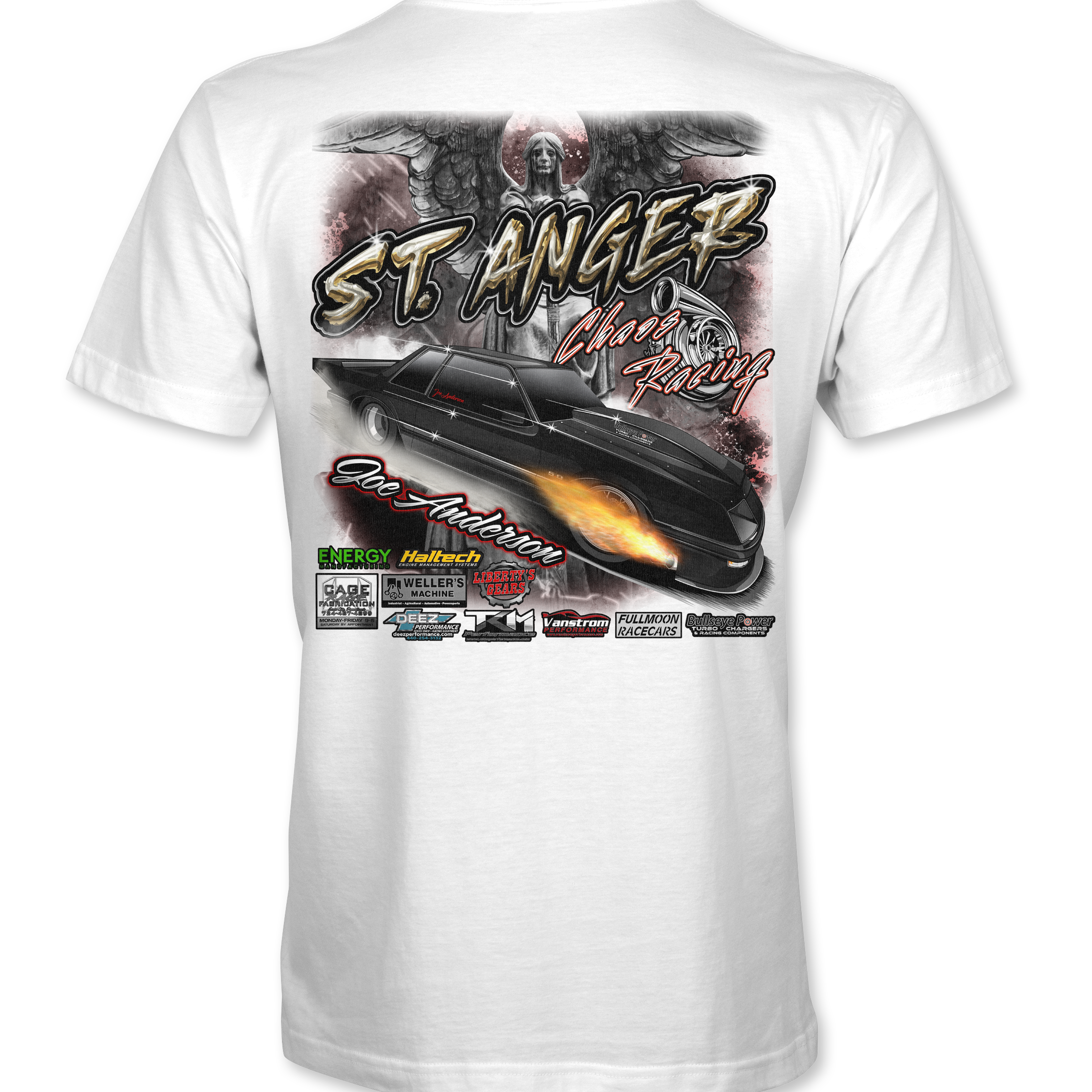 Chaos Racing Joe Anderson T-Shirts