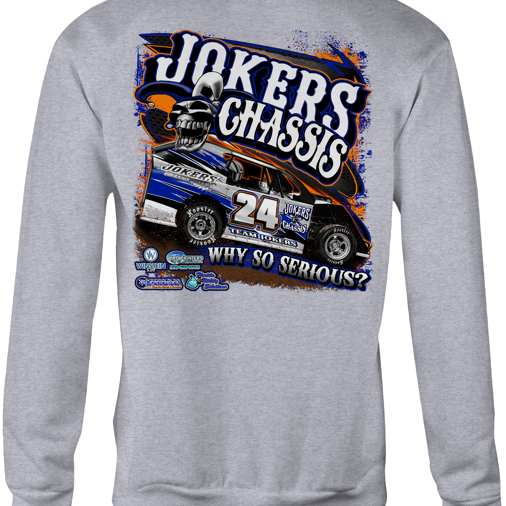 Jokers Chassis Crewneck Sweatshirt
