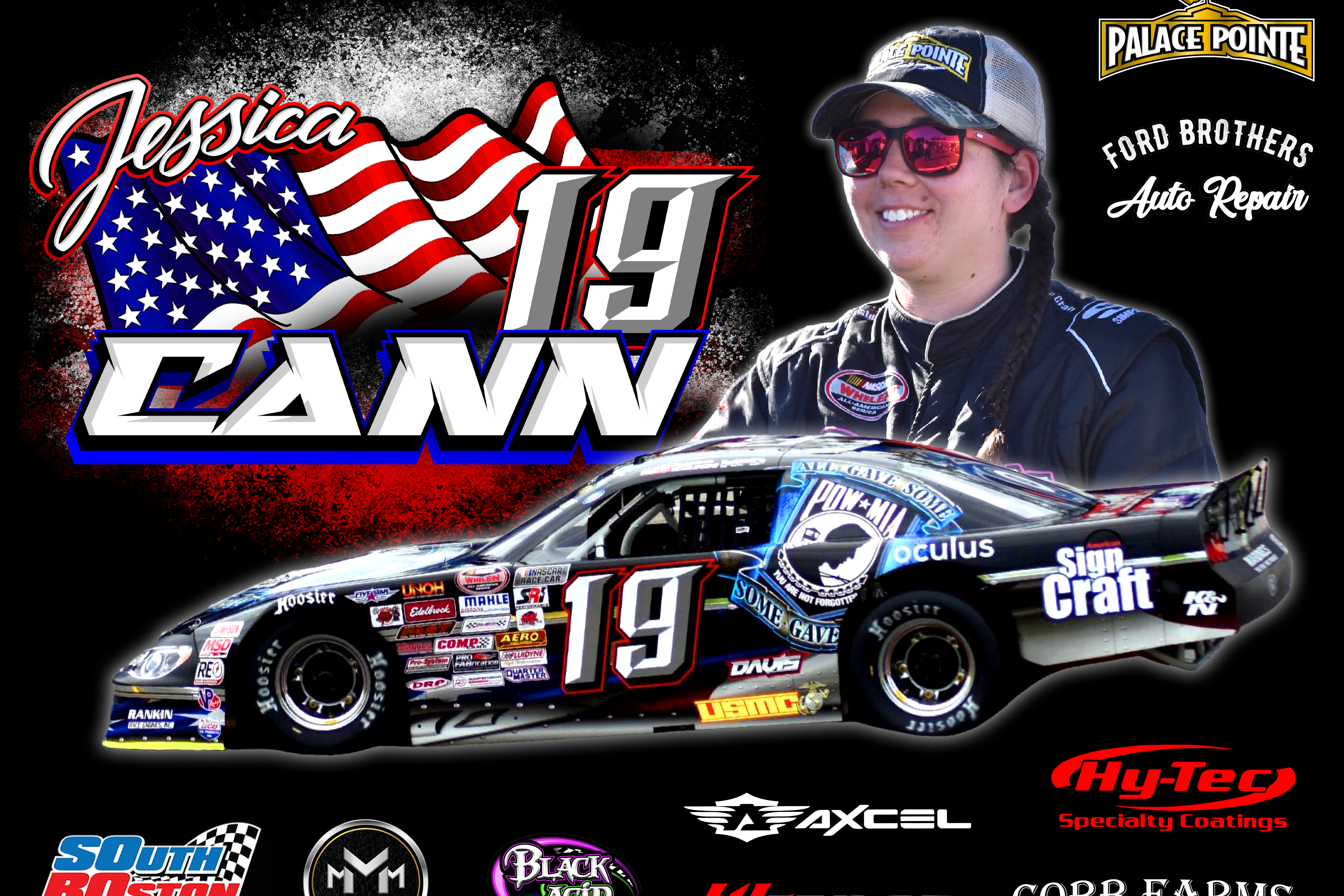 Jessica Cann Signed Hero Card - Black Acid Apparel
