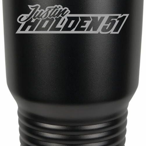 Justin Holden Tumblers Black Acid Apparel