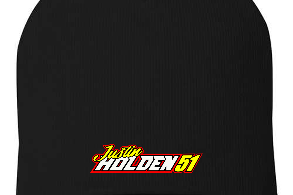 Justin Holden Beanies Black Acid Apparel