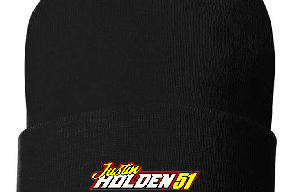 Justin Holden Beanies Black Acid Apparel