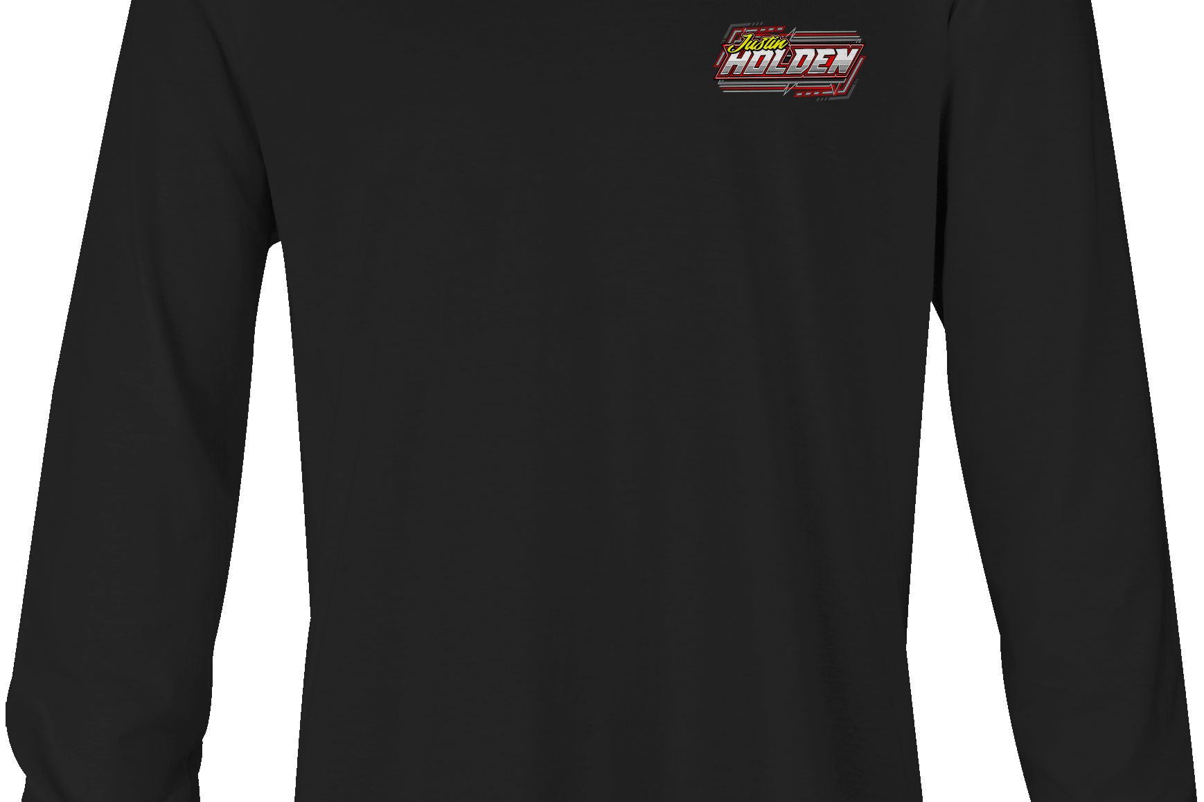 Justin Holden Long Sleeves Black Acid Apparel