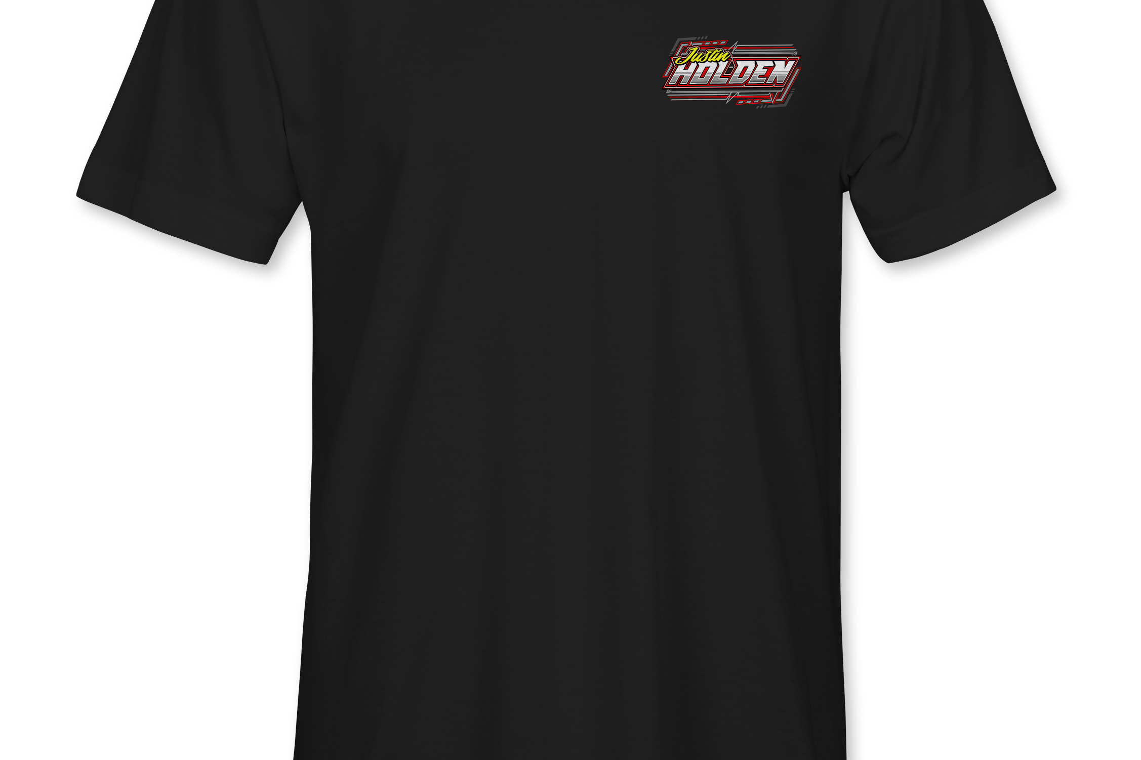 Justin Holden T-Shirts Black Acid Apparel