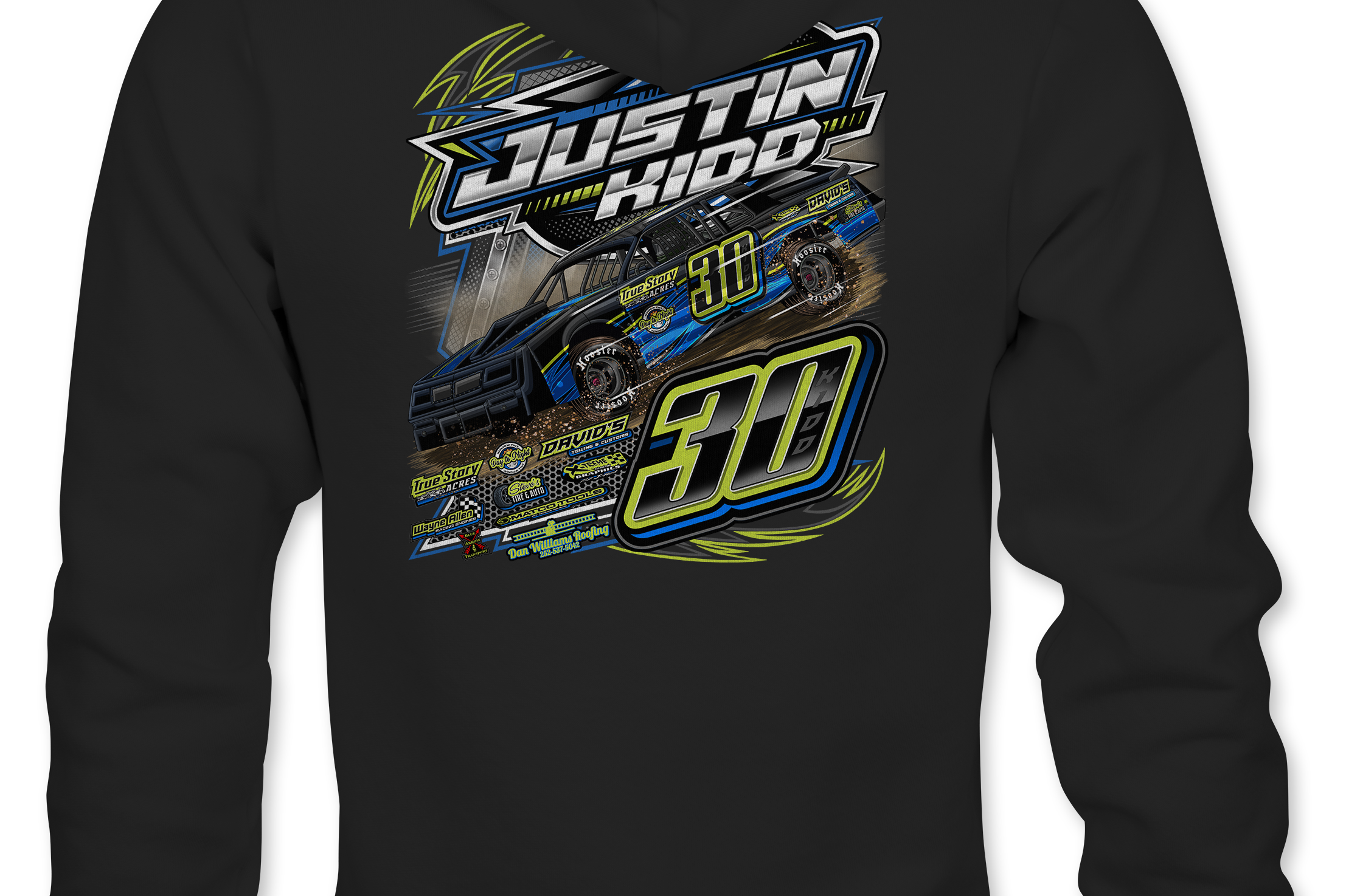 Justin Kidd Hoodies